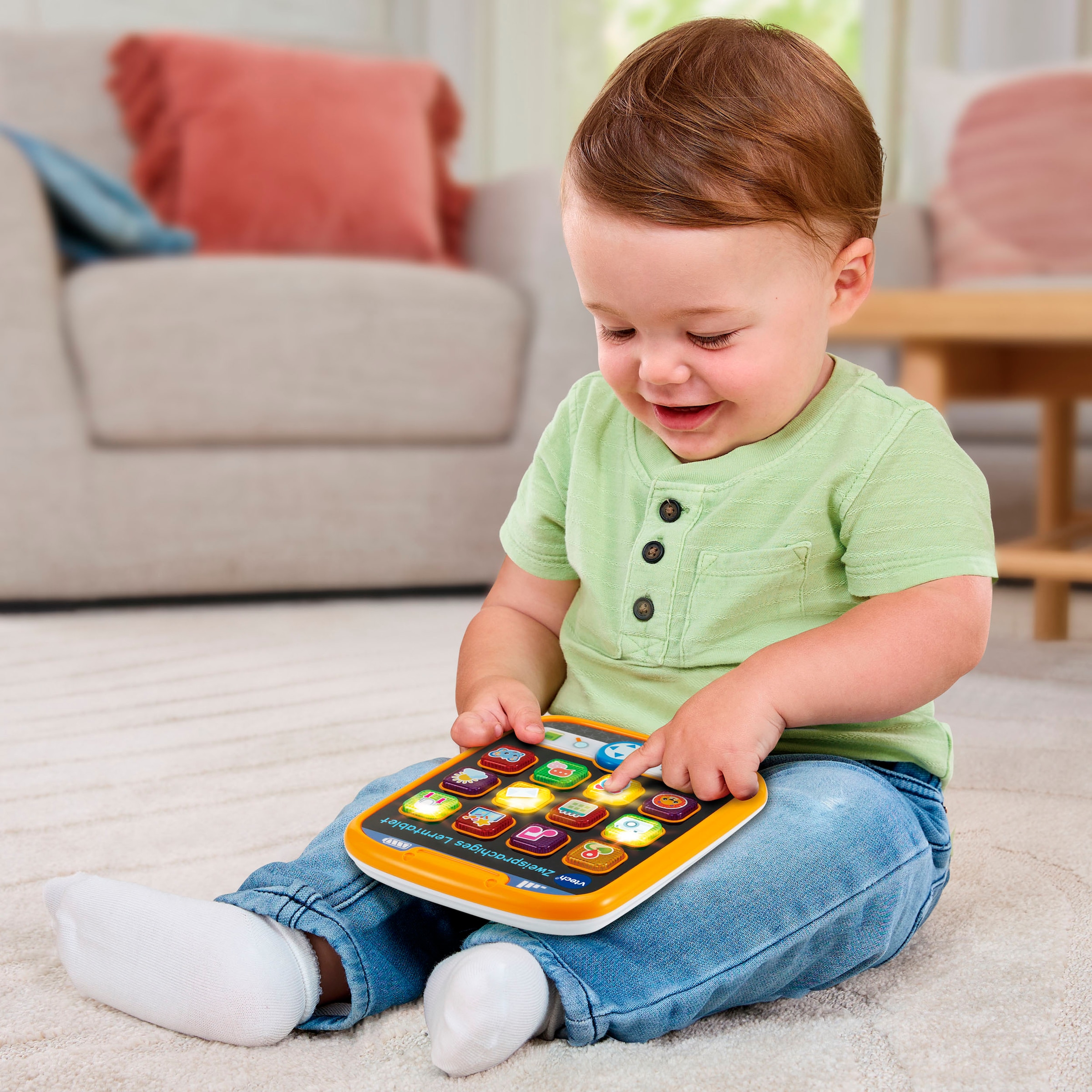 Vtech® Lerntablet »Vtech Baby, Zweisprachig«, mit Leuchttasten