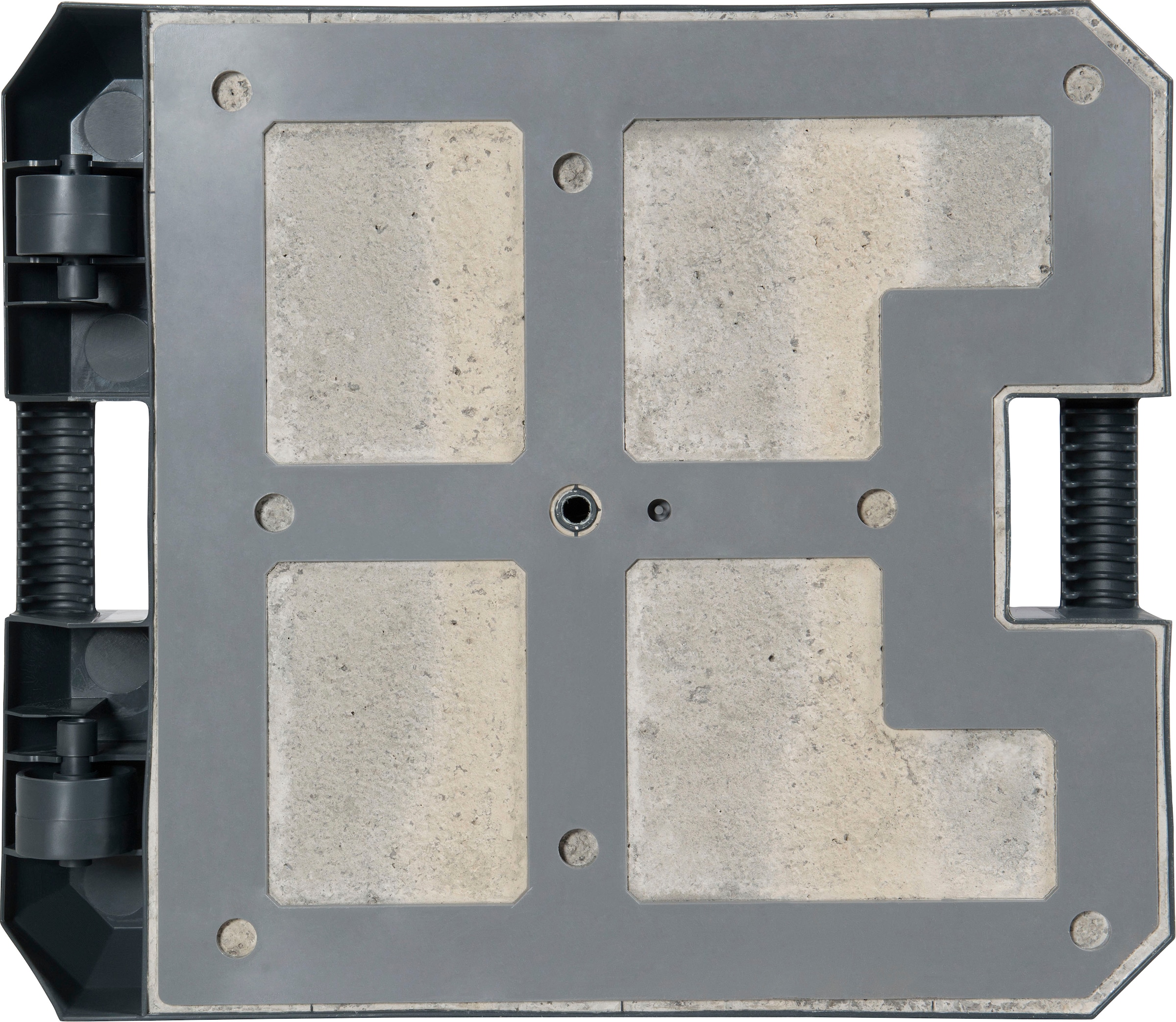 doppler® Betonschirmständer »Profi Rollsockel«, (1 tlg.), 40kg, mit 2 Rollen und Tragegriffen