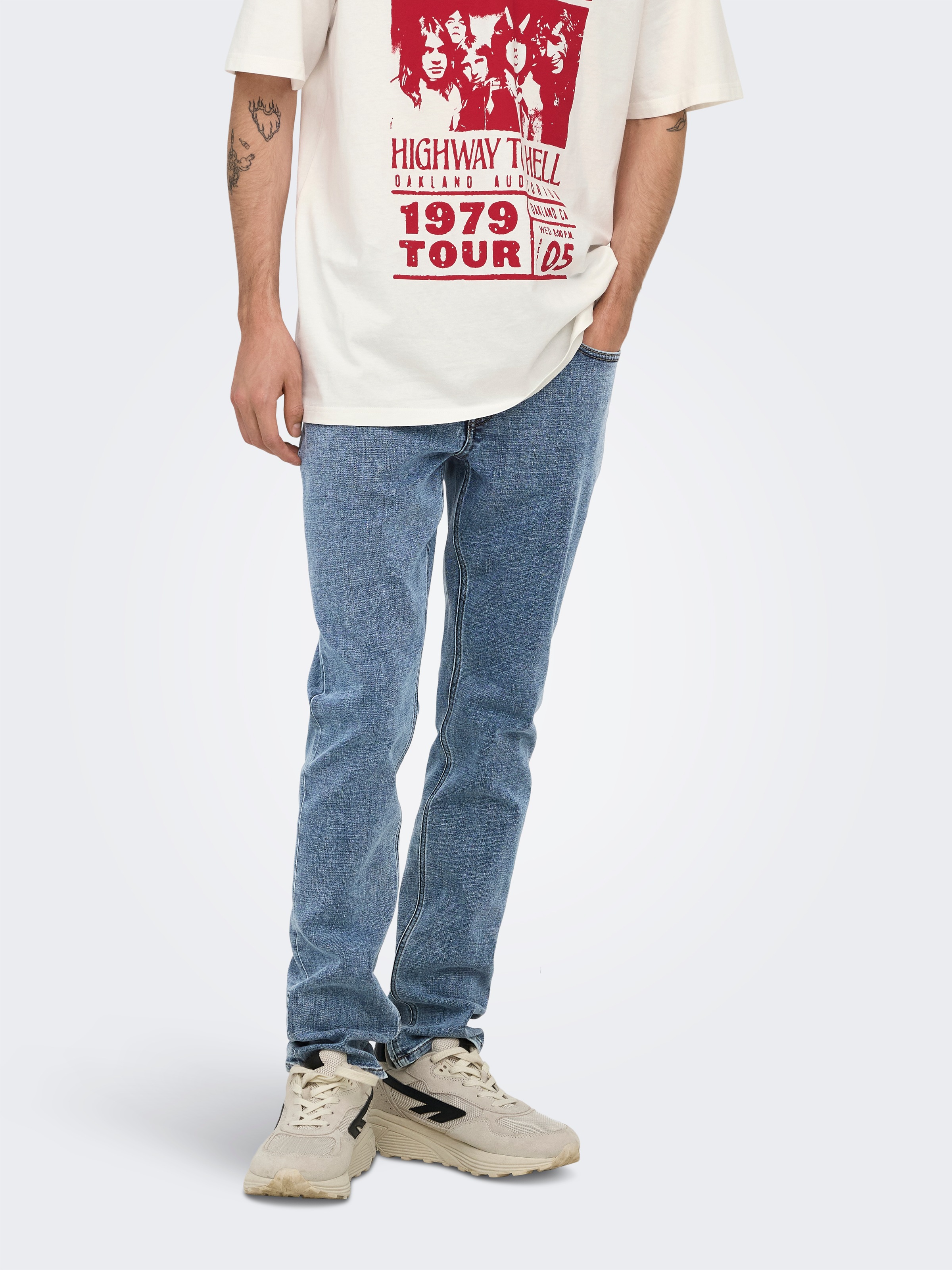 ONLY & SONS Slim-fit-Jeans »ONSLOOM SLIM PIM DNM CIFF« Baumwollmischung, slim fit