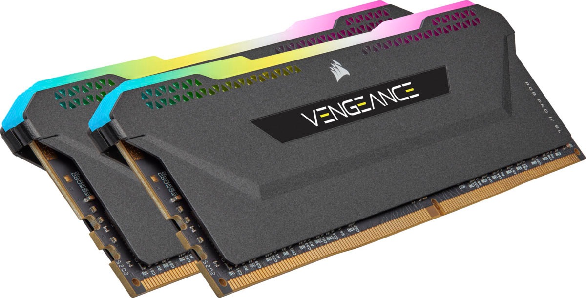 Corsair Arbeitsspeicher »Vengeance RGB PRO SL DDR4 3200Mhz 16GB (2x8GB) Black«