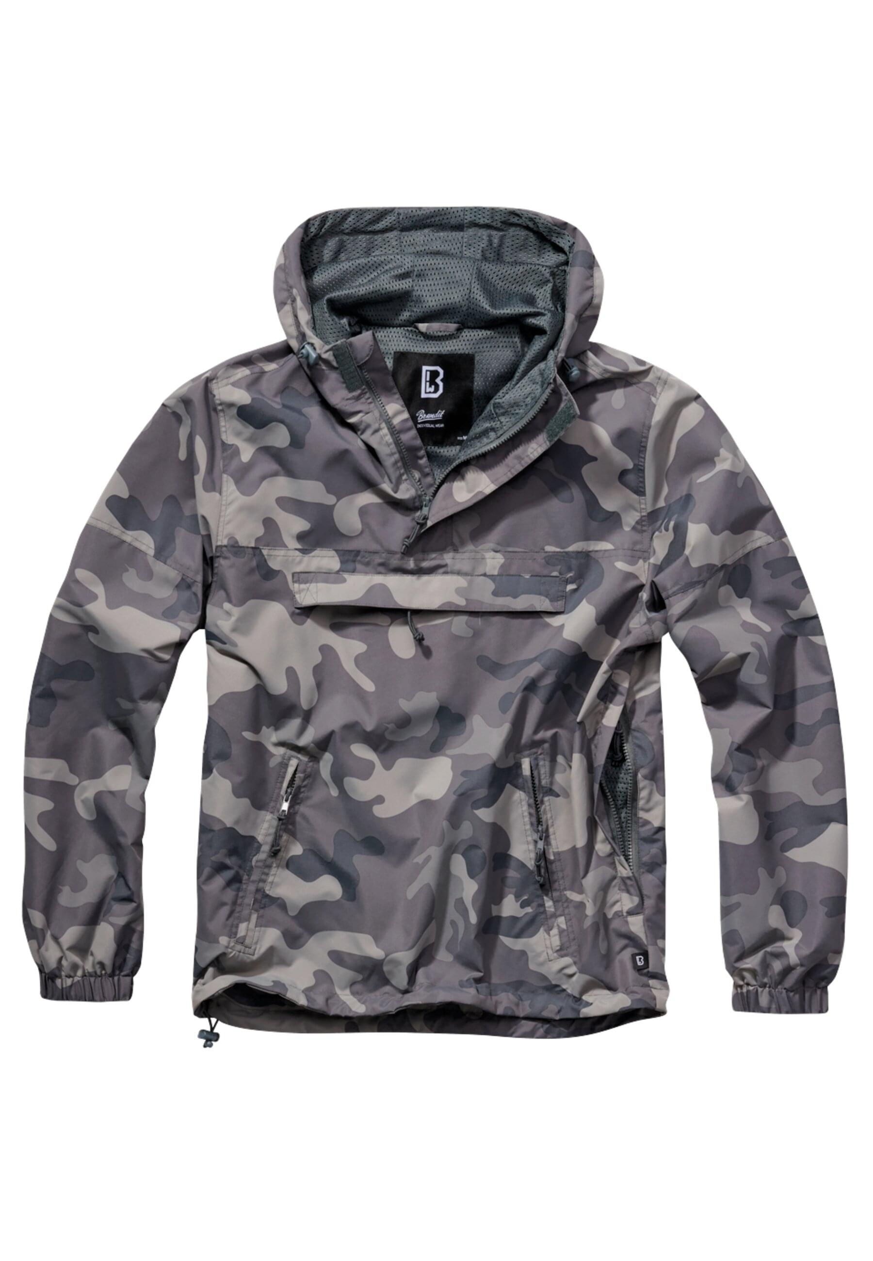 Brandit Allwetterjacke "Brandit Herren Summer Pull Over Jacket" 1 Stk. tlg. günstig online kaufen