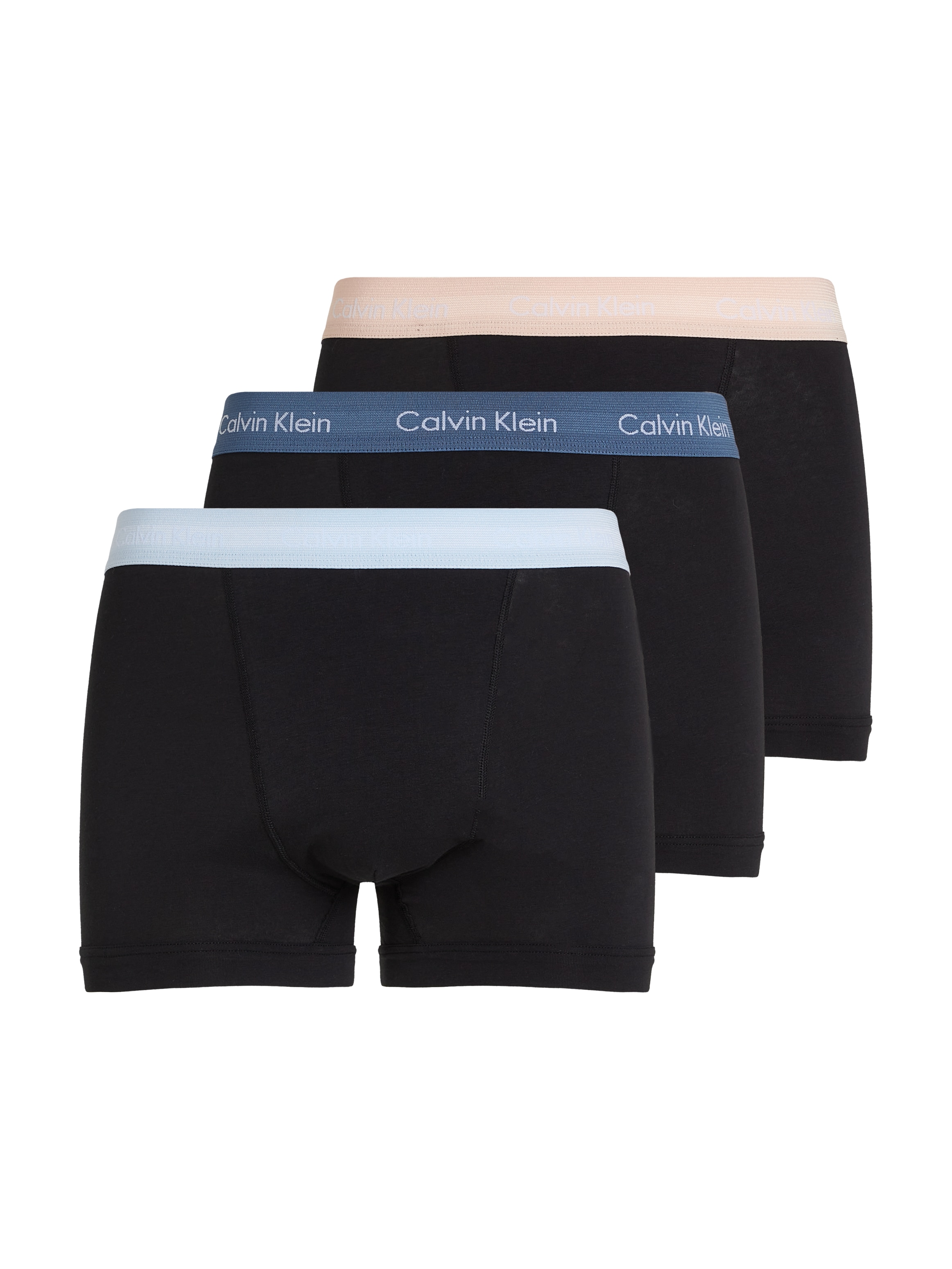 Calvin Klein Underwear Trunk »TRUNK 3PK«, (Packung, 3 St.), mit Calvin Klein Logo-Elastikbund (3 Stück)