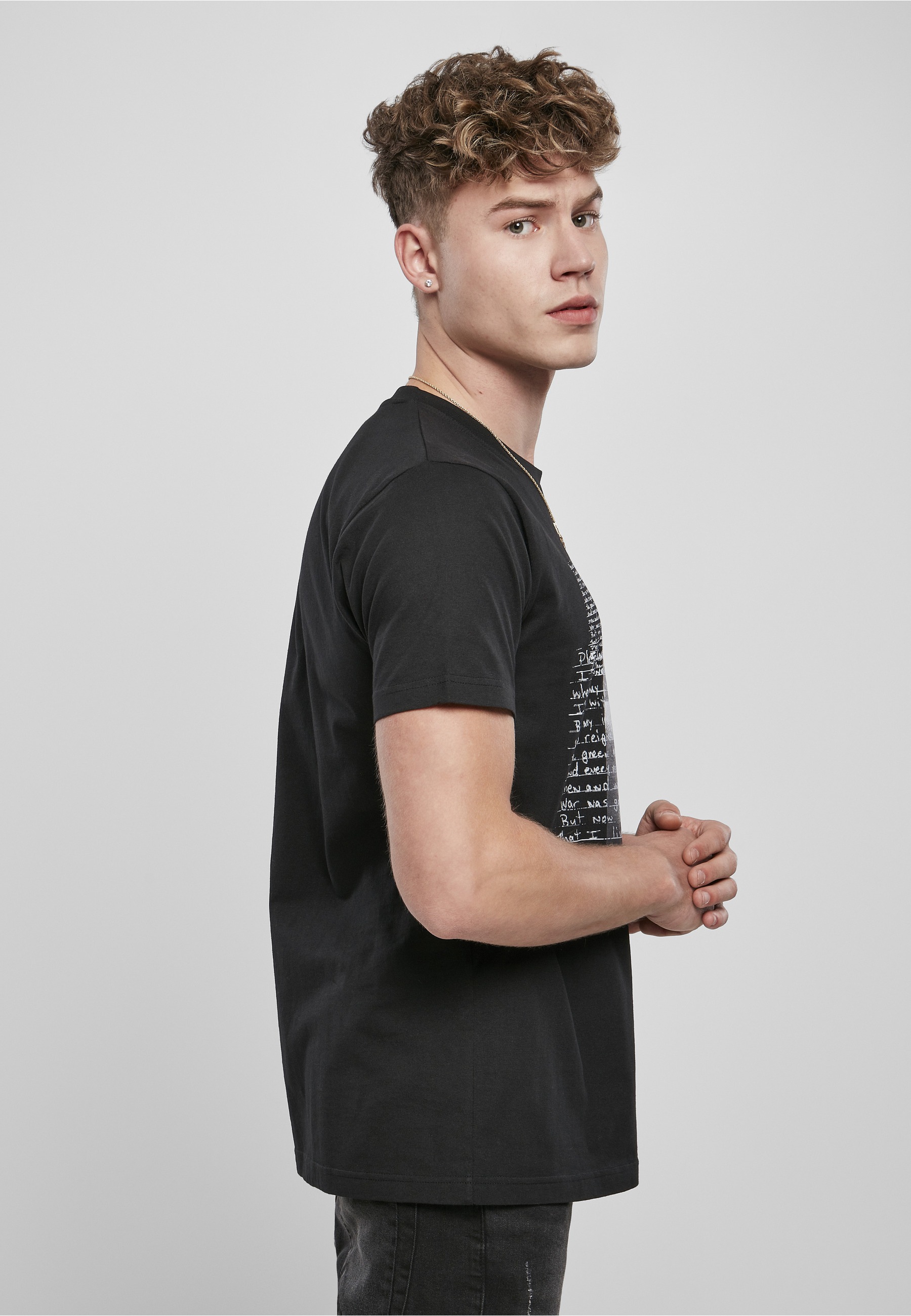 Merchcode T-Shirt »Merchcode Herren Tupac Lyrics Tee« 1 Stk.