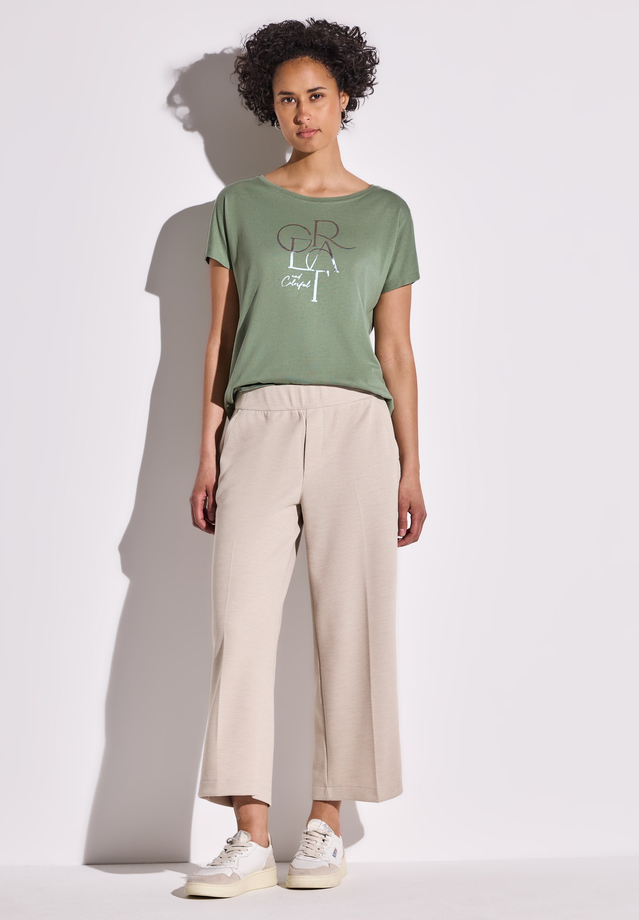 STREET ONE T-Shirt, im soften Baumwoll-Mix
