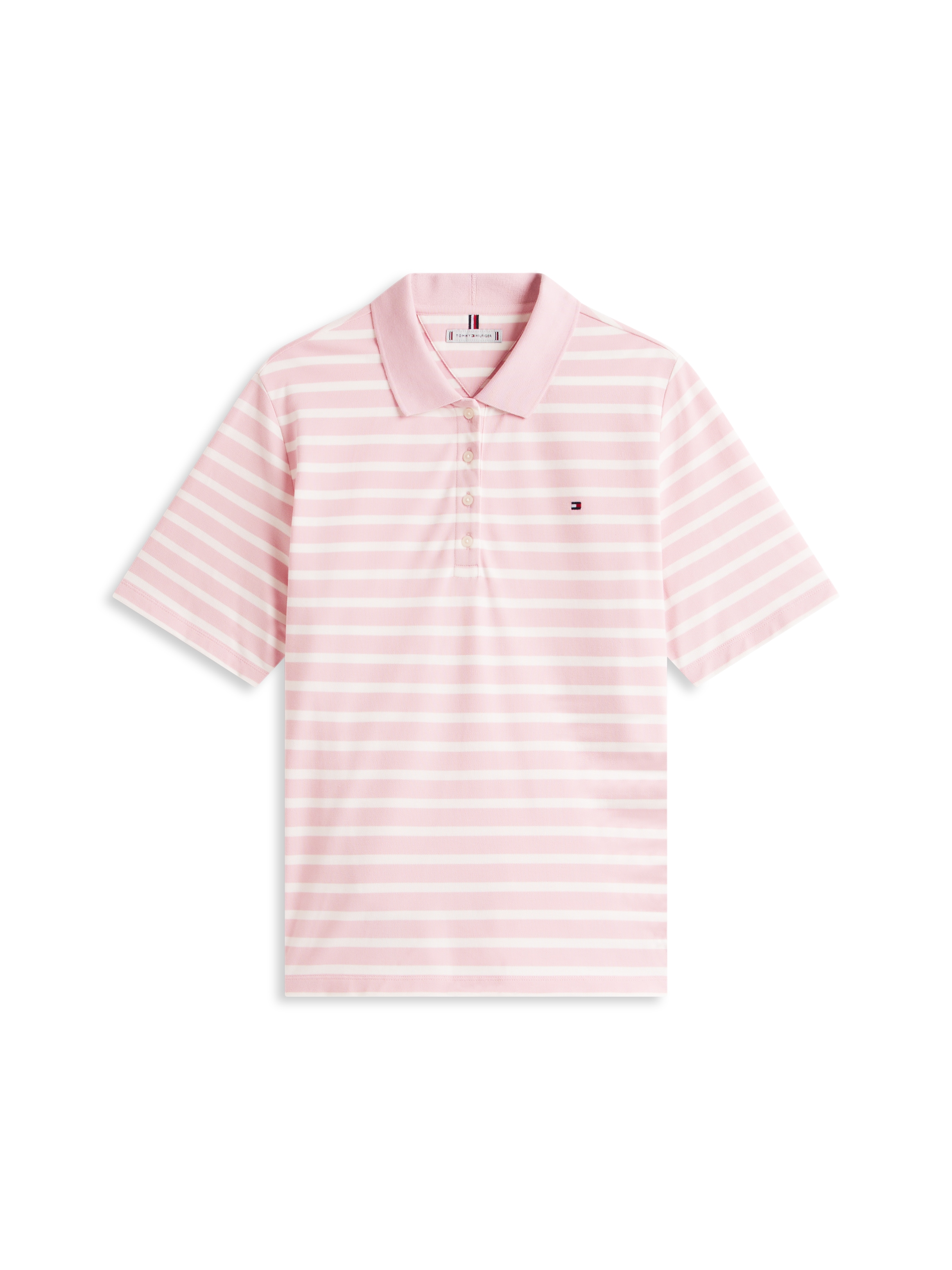 Tommy Hilfiger Curve Poloshirt »CRV 1985 REG PIQUE POLO SS« in großen Größen, Piqué-Qualität