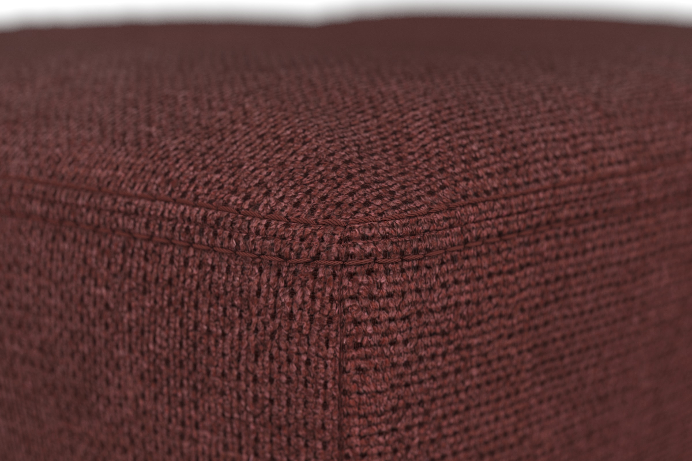 DOMO collection Polsterhocker »Capelo«, inklusive Federkern