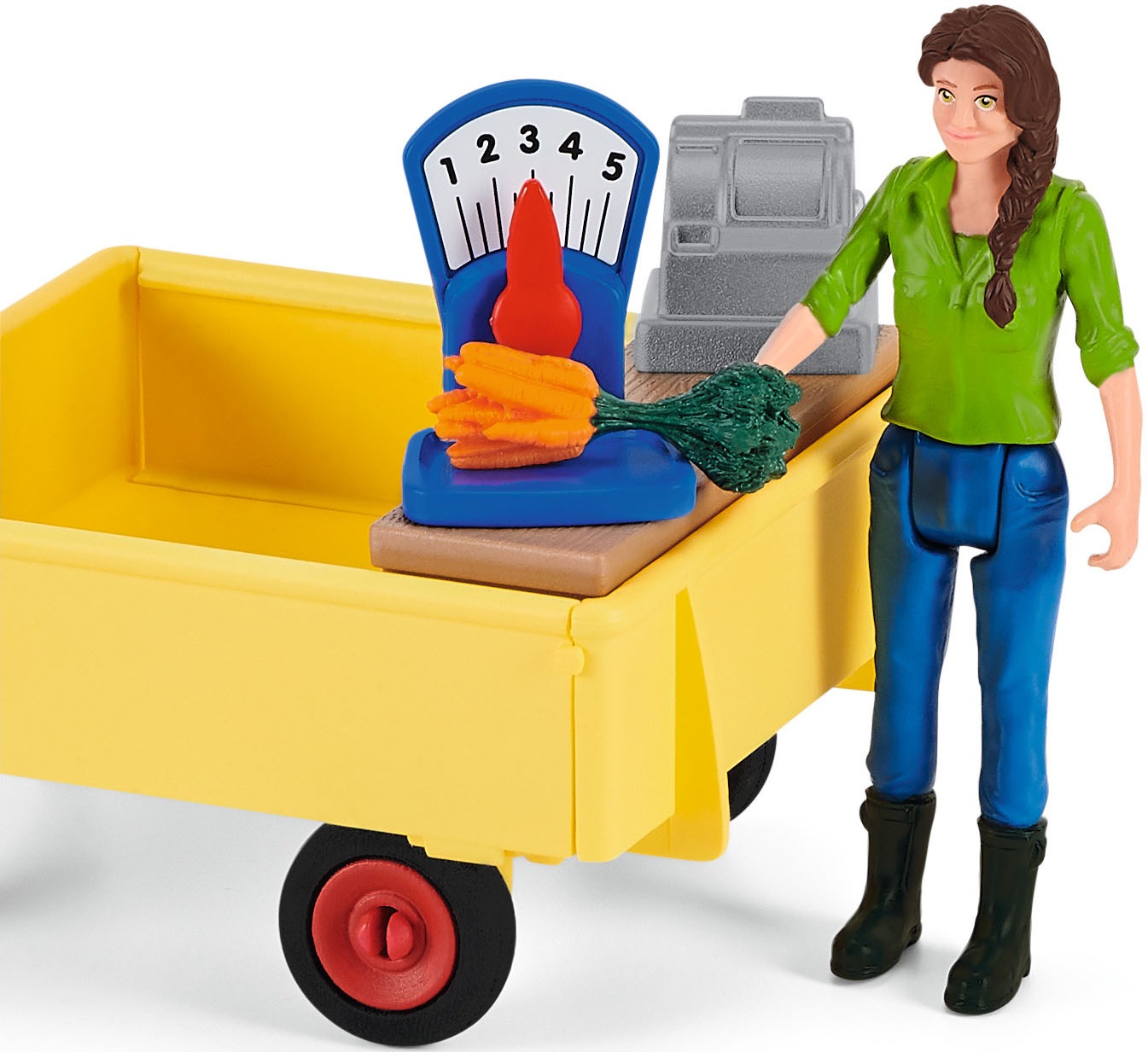 Schleich® Spielwelt »FARM WORLD, Mobiler Farm Stand (42528)«