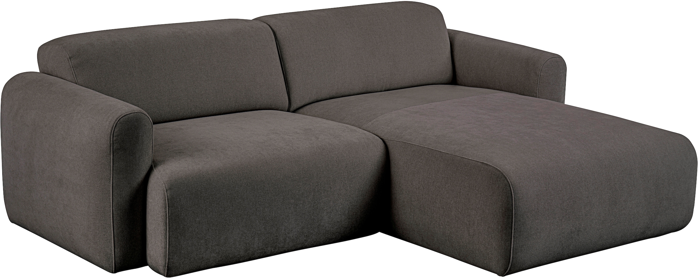 andas Ecksofa »Myrland«, Breite 232 cm, Chenille, Easy Clean Stoff, mit Kaltschaum