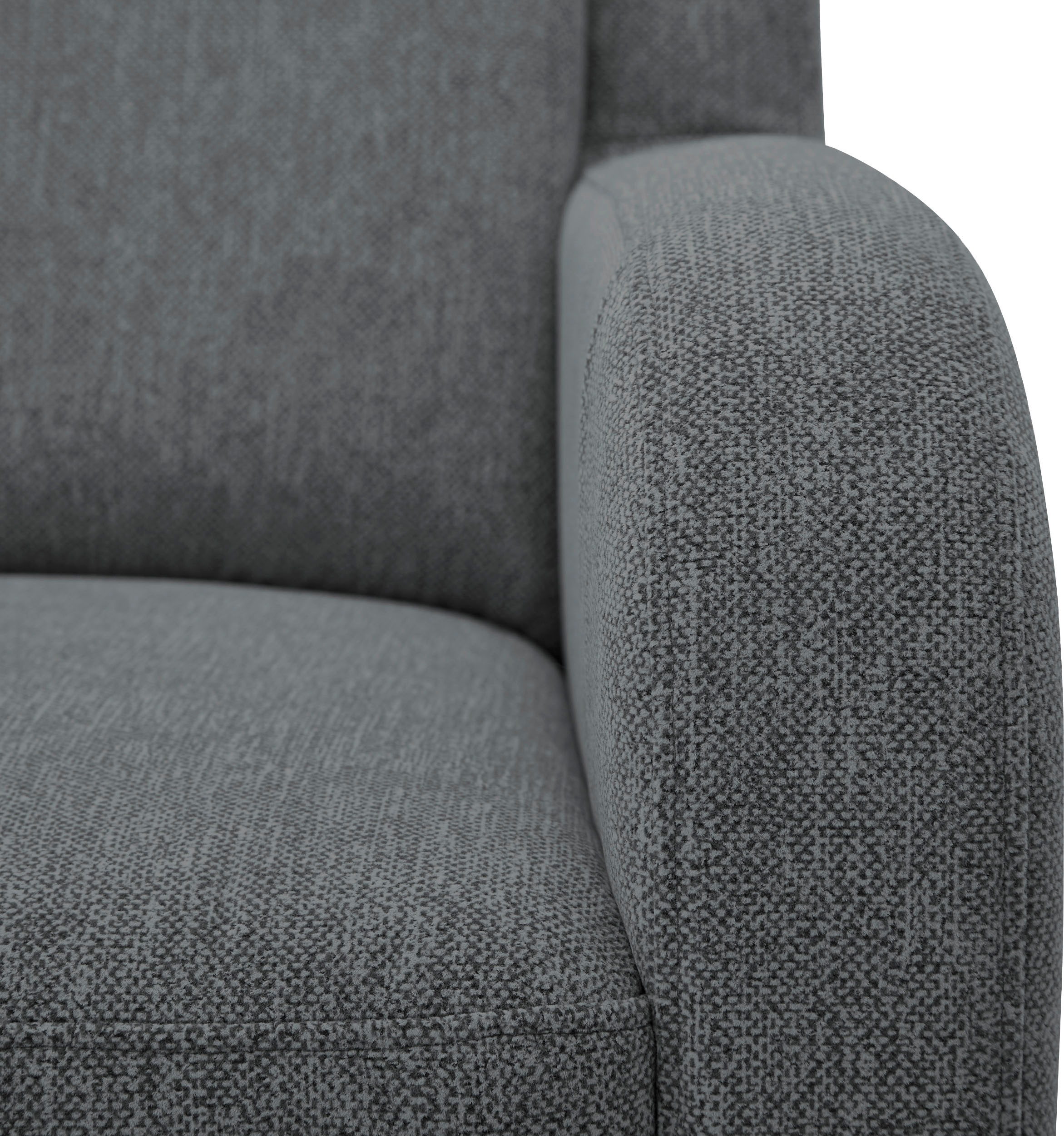 VILLA BECK Ecksofa »Varese L-Form«, (2 St.), Kopfteilverstellung, wahlweise mit Sitzvorzug, in Sitzhöhe 49 cm