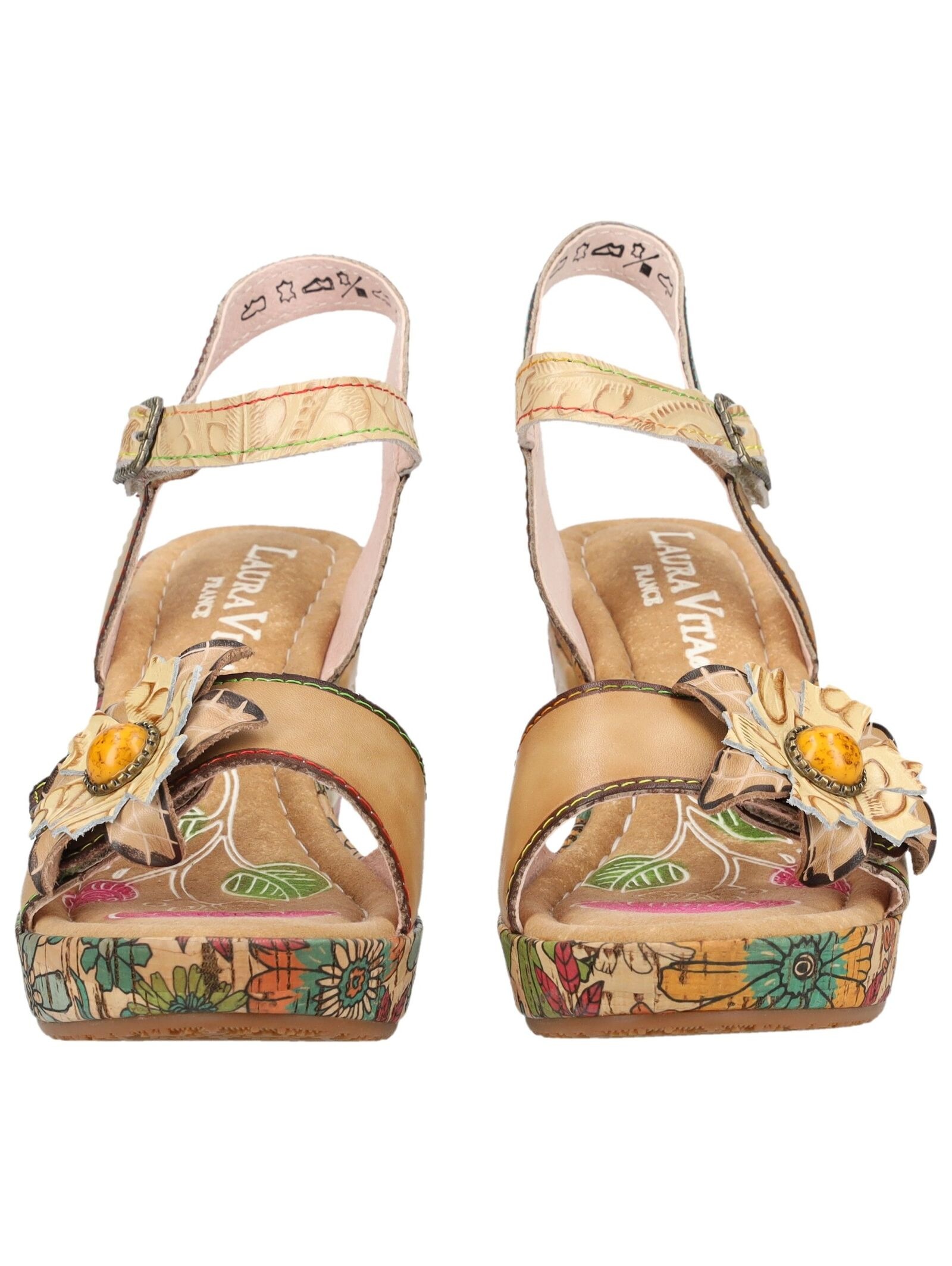 LAURA VITA High-Heel-Sandalette »LAURA VITA Sandalen Leder«