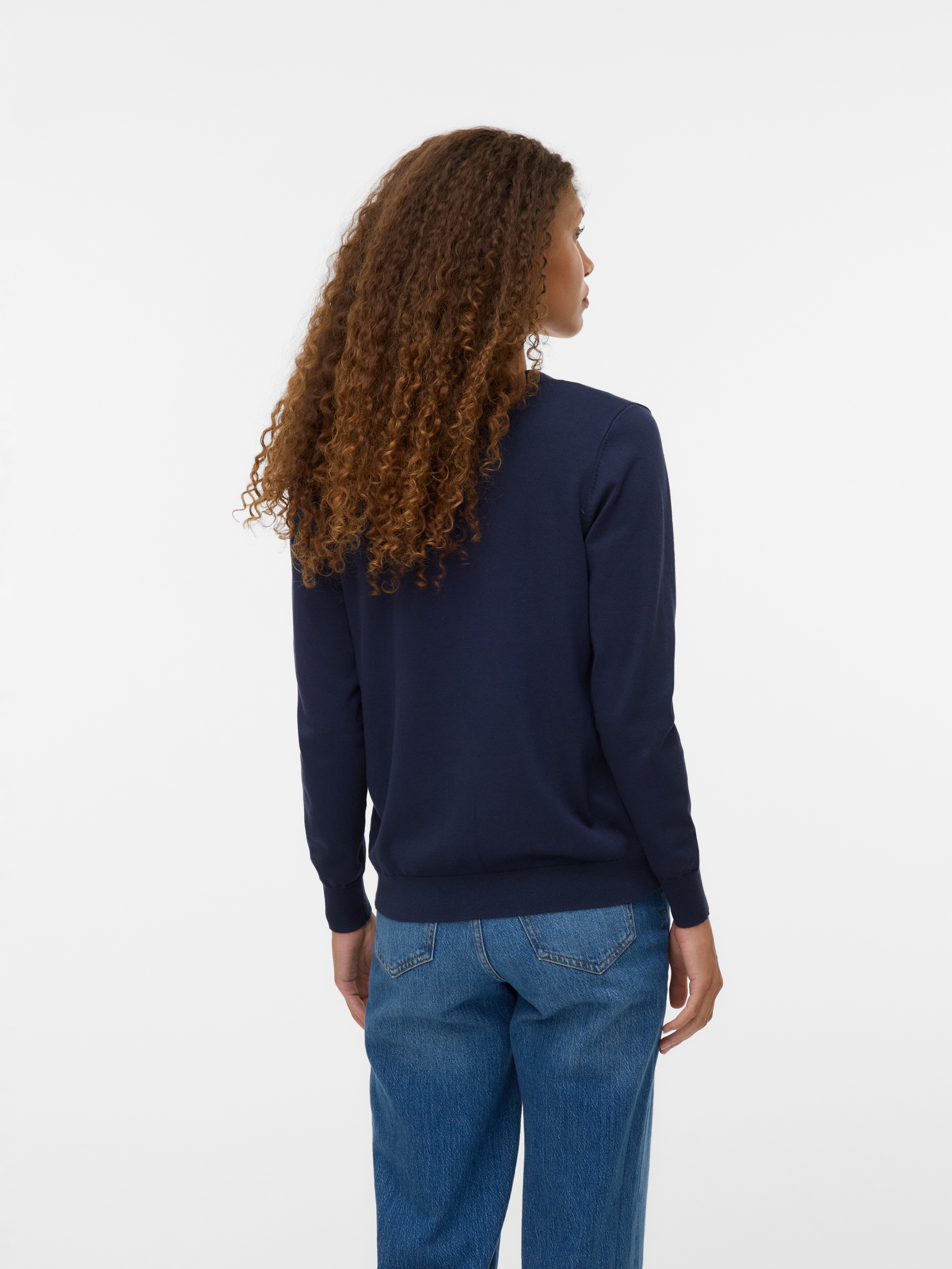 Vero Moda Strickjacke "VMSILJE LS V-NECK CARDIGAN GA NOOS" günstig online kaufen