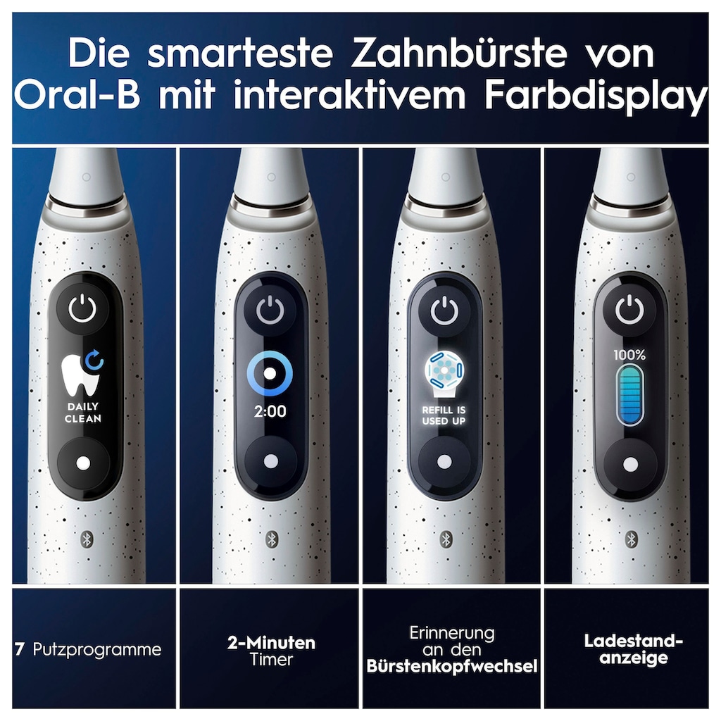 Oral-B Elektrische Zahnbürste »iO 10«, 1 St. Aufsteckbürsten