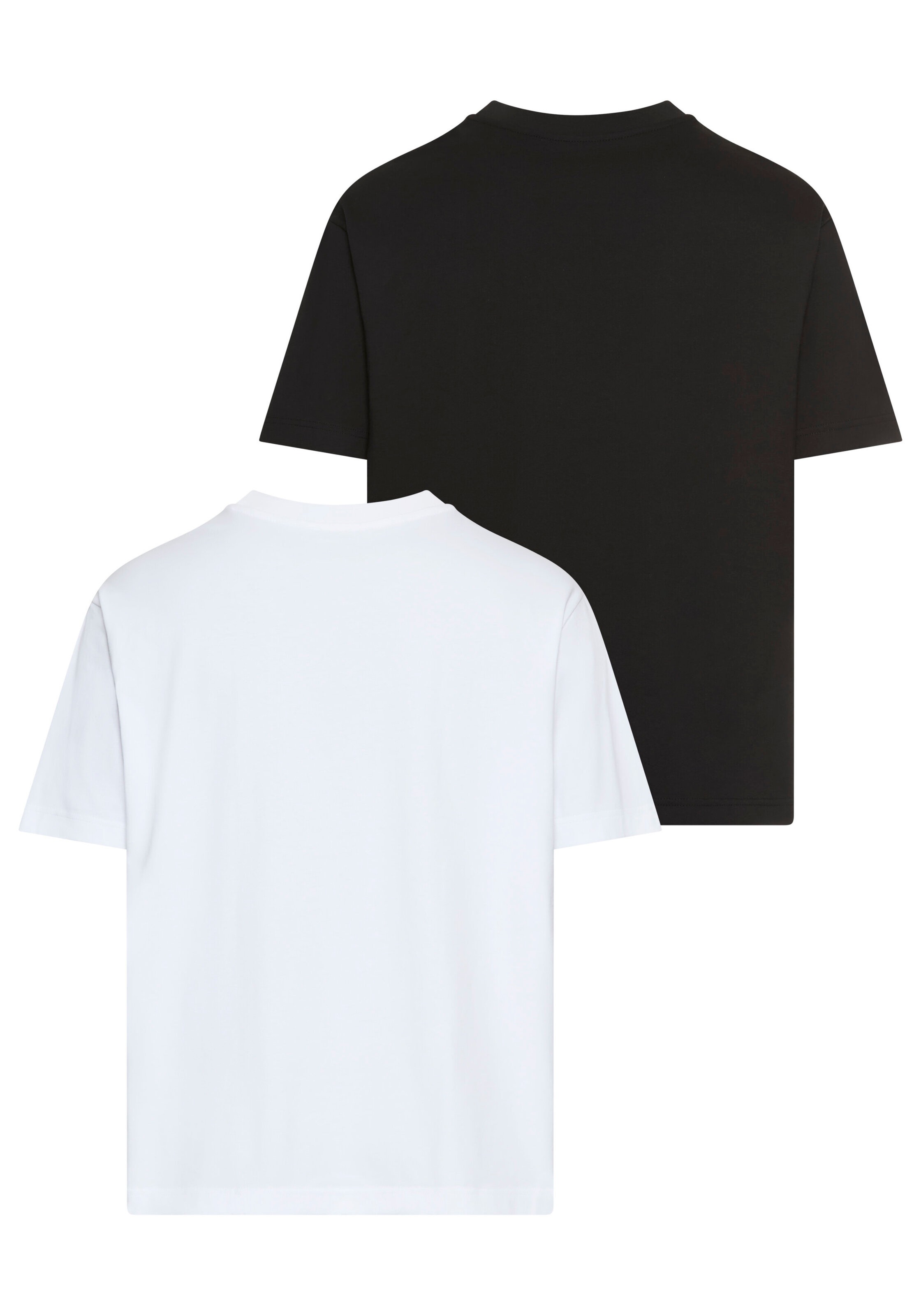 Calvin Klein Jeans T-Shirt "2 PACK UNISEX TEE", (Packung, 2er-Pack), mit Ru günstig online kaufen