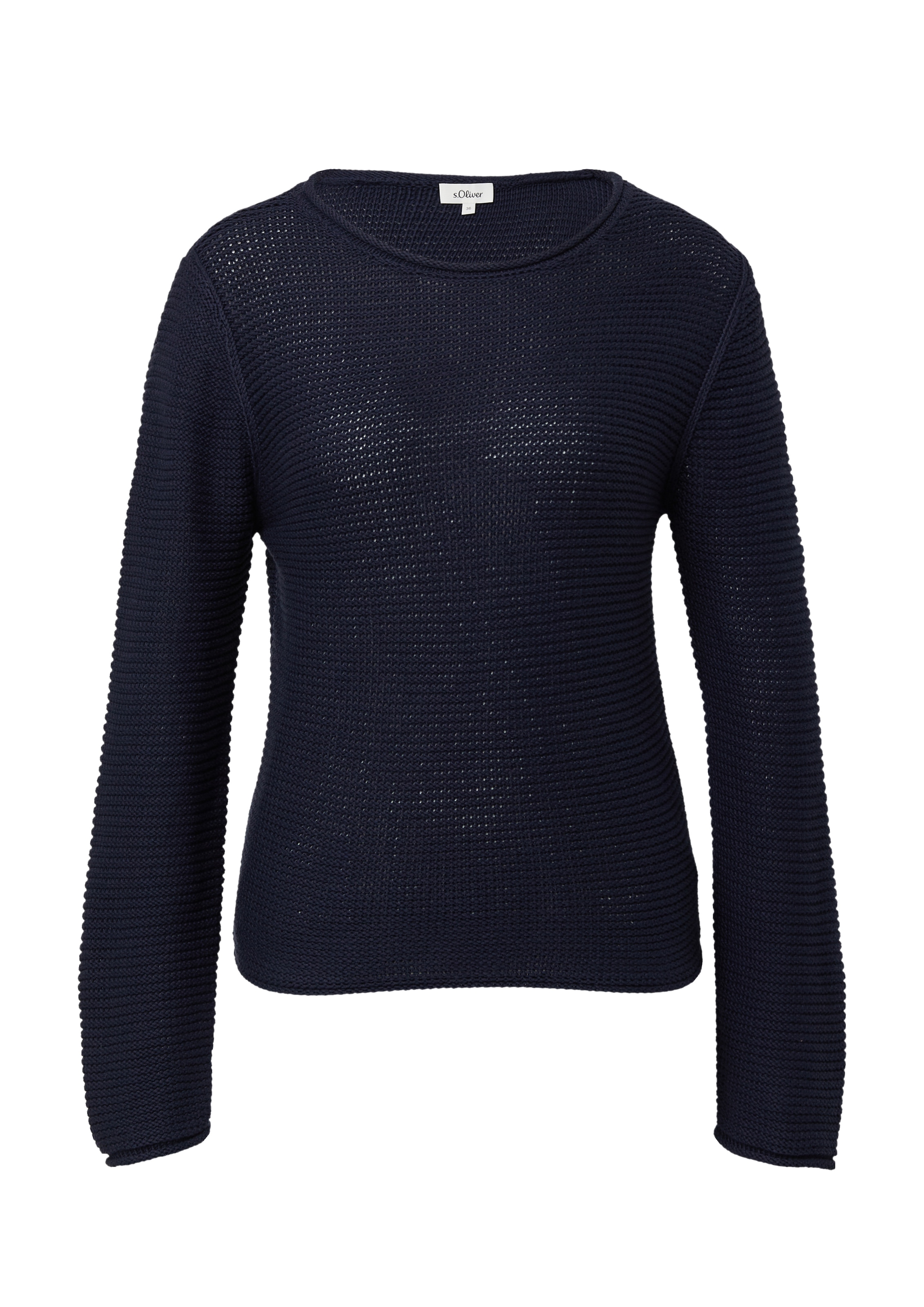 s.Oliver Strickpullover mit Rundhals