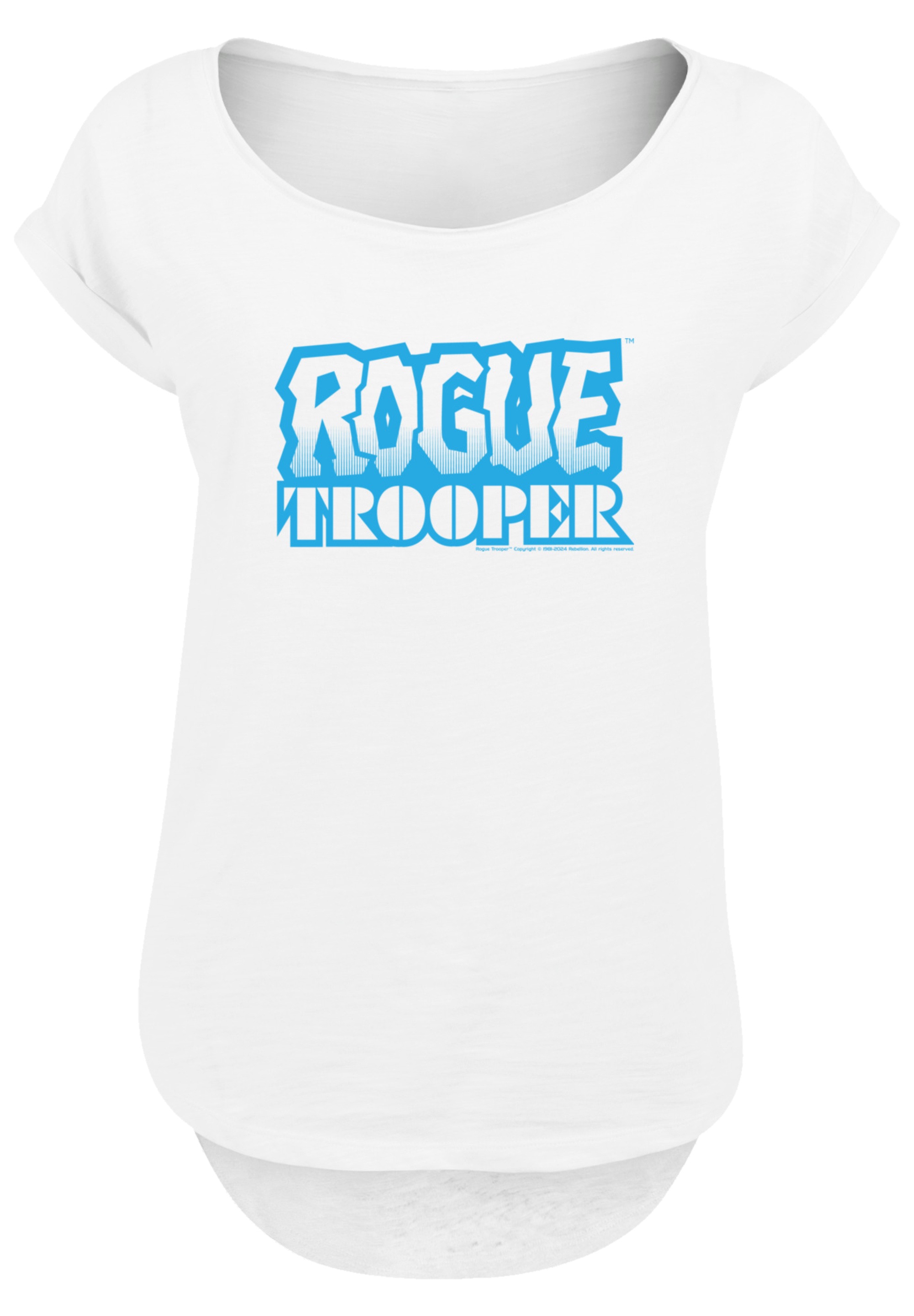 F4NT4STIC T-Shirt »Rogue Trooper Comic Book Blue Logo«, Premium Qualität