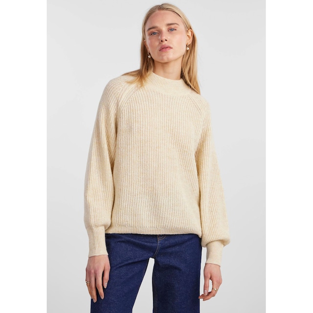 pieces Strickpullover »PCNATALEE LS O-NECK KNIT NOOS BC« online kaufen |  BAUR