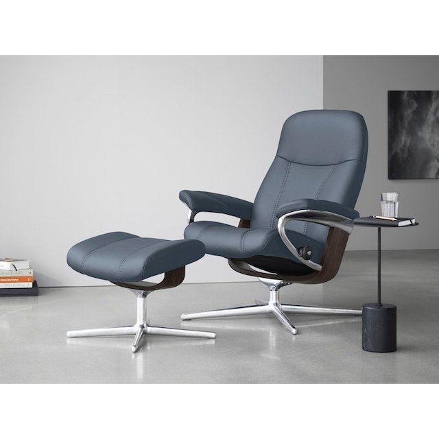 Stressless® Relaxsessel »Consul«, mit Cross Base, Größe S, M & L,  Holzakzent Wenge kaufen | BAUR