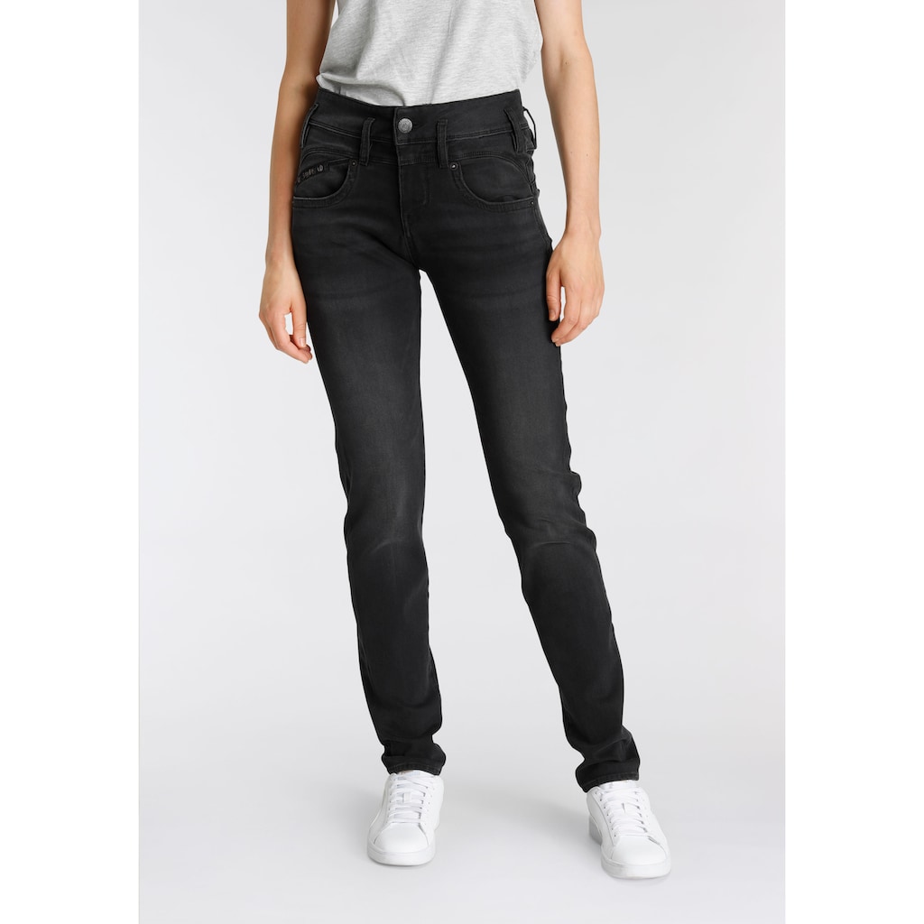 Herrlicher Slim-fit-Jeans »PEARL SLIM REUSED«