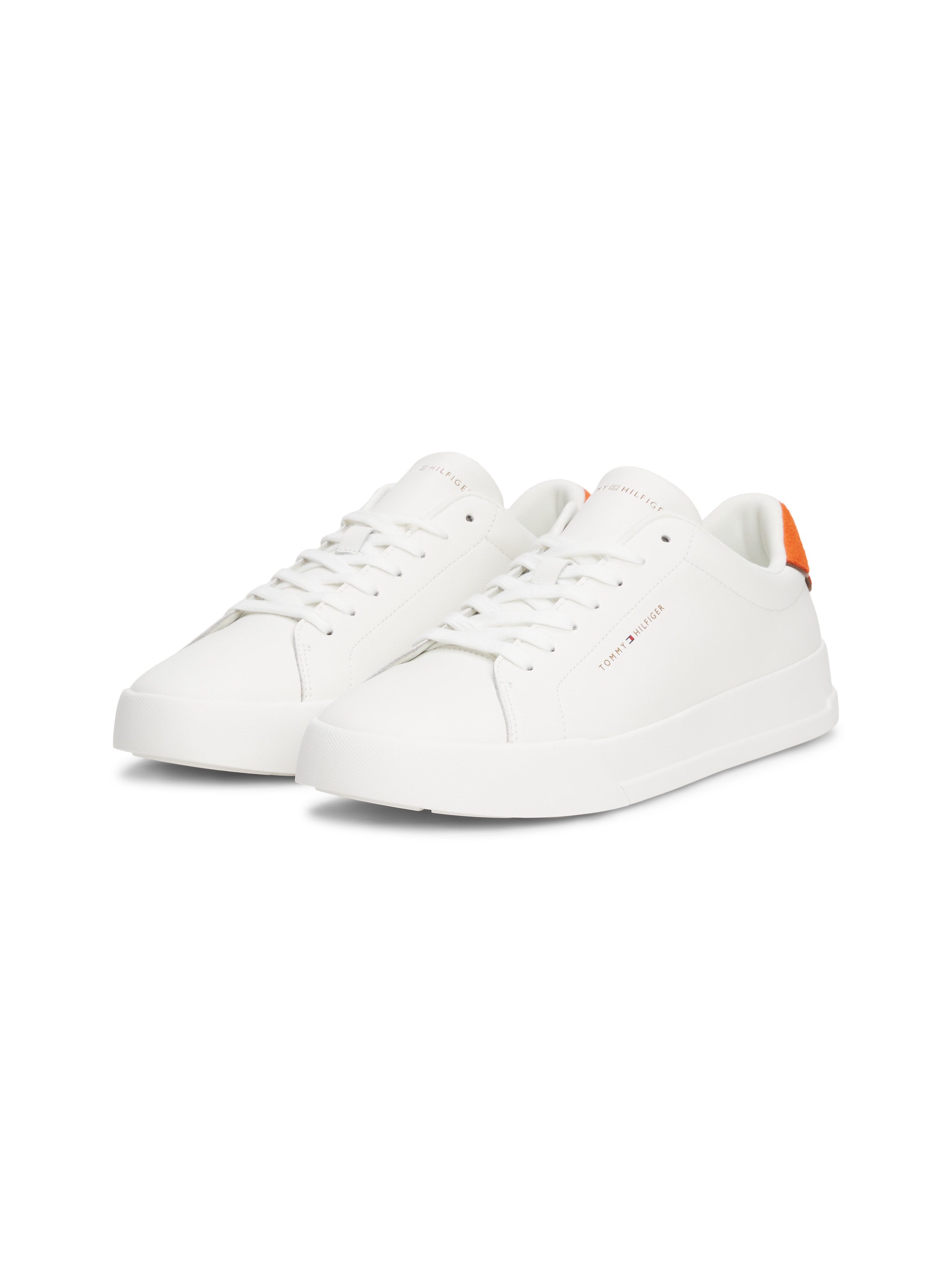 Tommy Hilfiger Plateausneaker "TH COURT LTH DETAIL ESS", Freizeitschuh, Hal günstig online kaufen