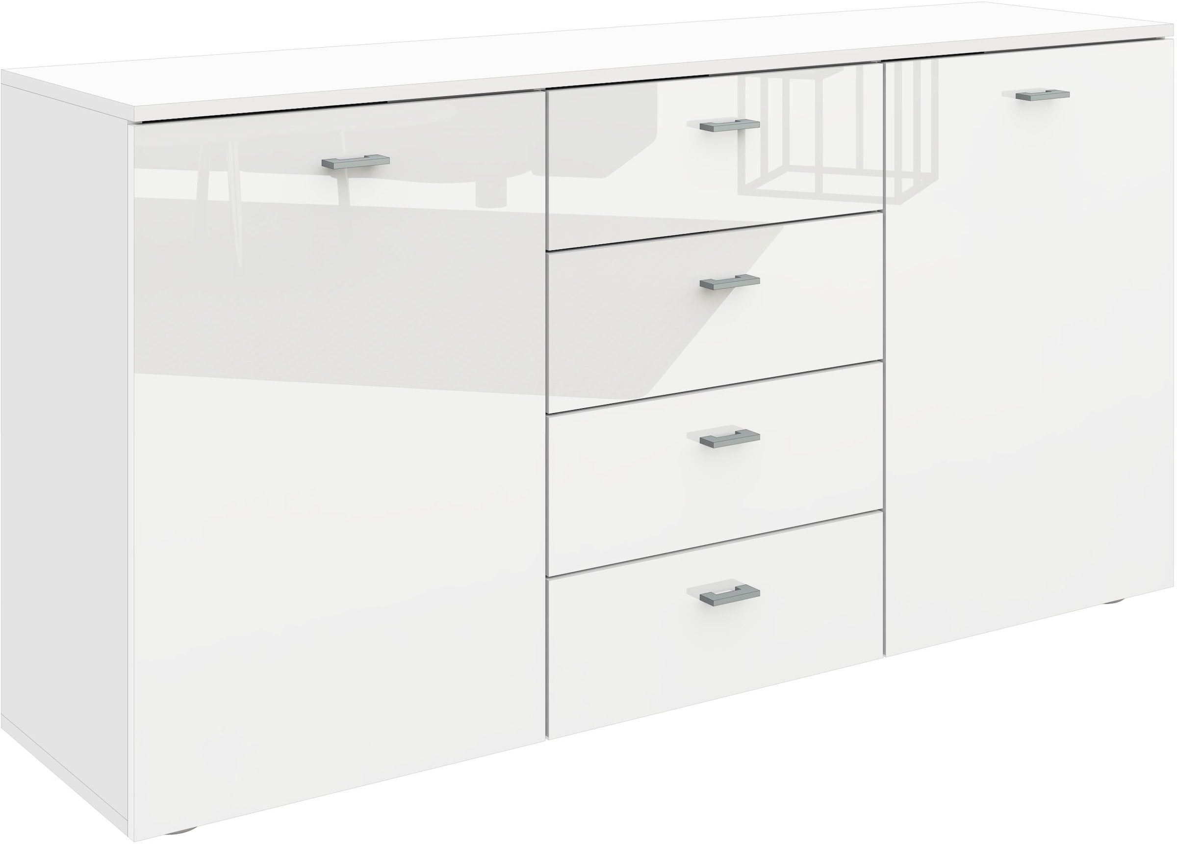 borchardt Möbel Sideboard "Scala, Breite 139 cm,", höhenverstellbare Einleg günstig online kaufen