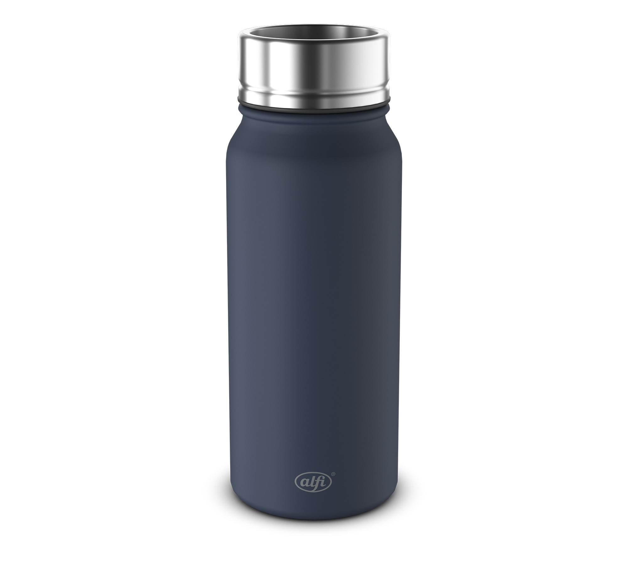 Alfi Thermobecher »PURE DRINKING MUG, absolut dicht, spülmaschinenfest« 0,50l, 9h heiß & 18h kalt, mit Druckknopf, Pulverbeschichtung