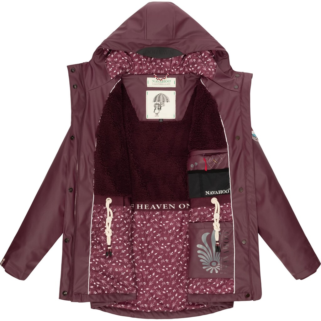 Navahoo Regenjacke »Oceans Heart«, mit Kapuze