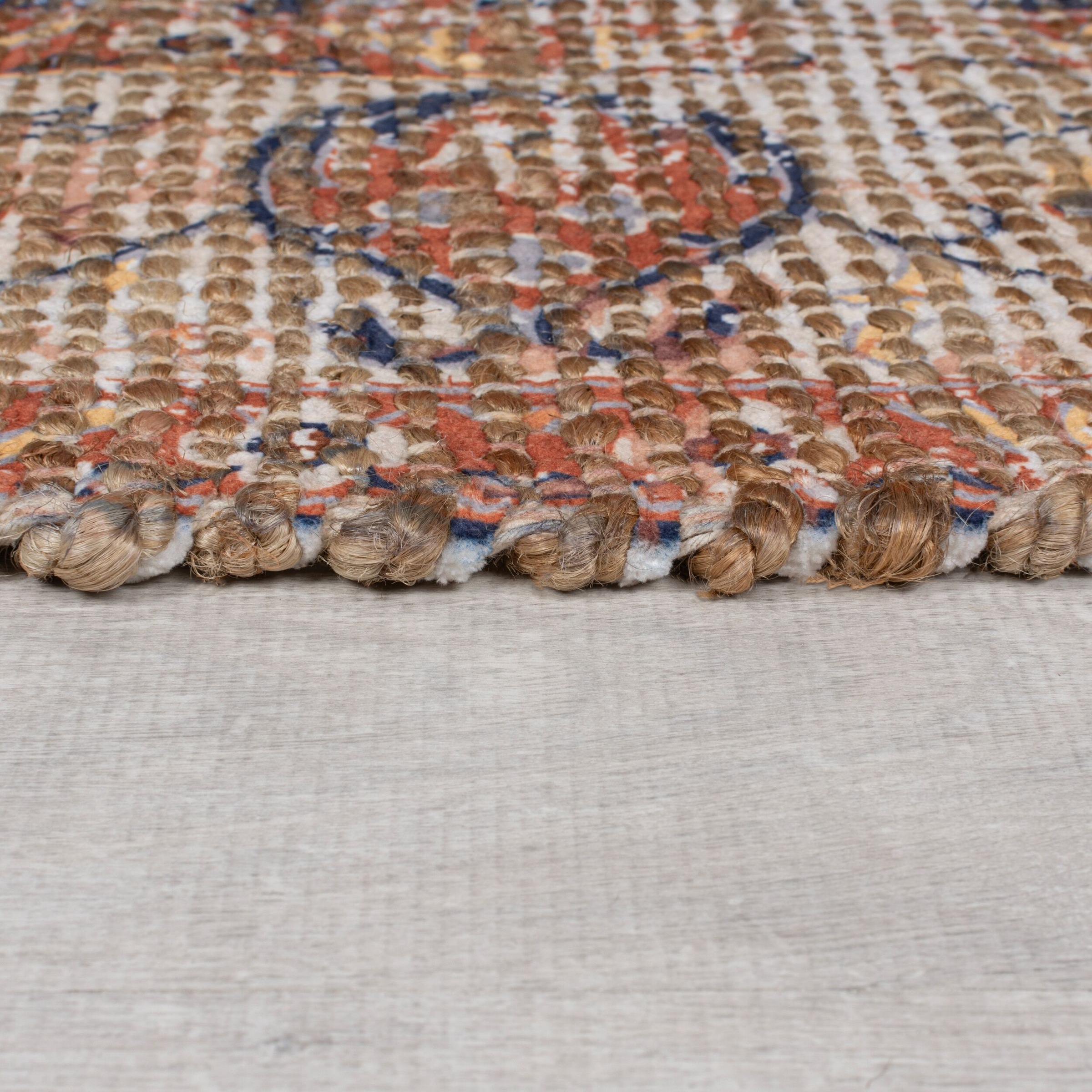 FLAIR RUGS Teppich »Miley Jute«, rechteckig, 8 mm Höhe, Jute Teppich