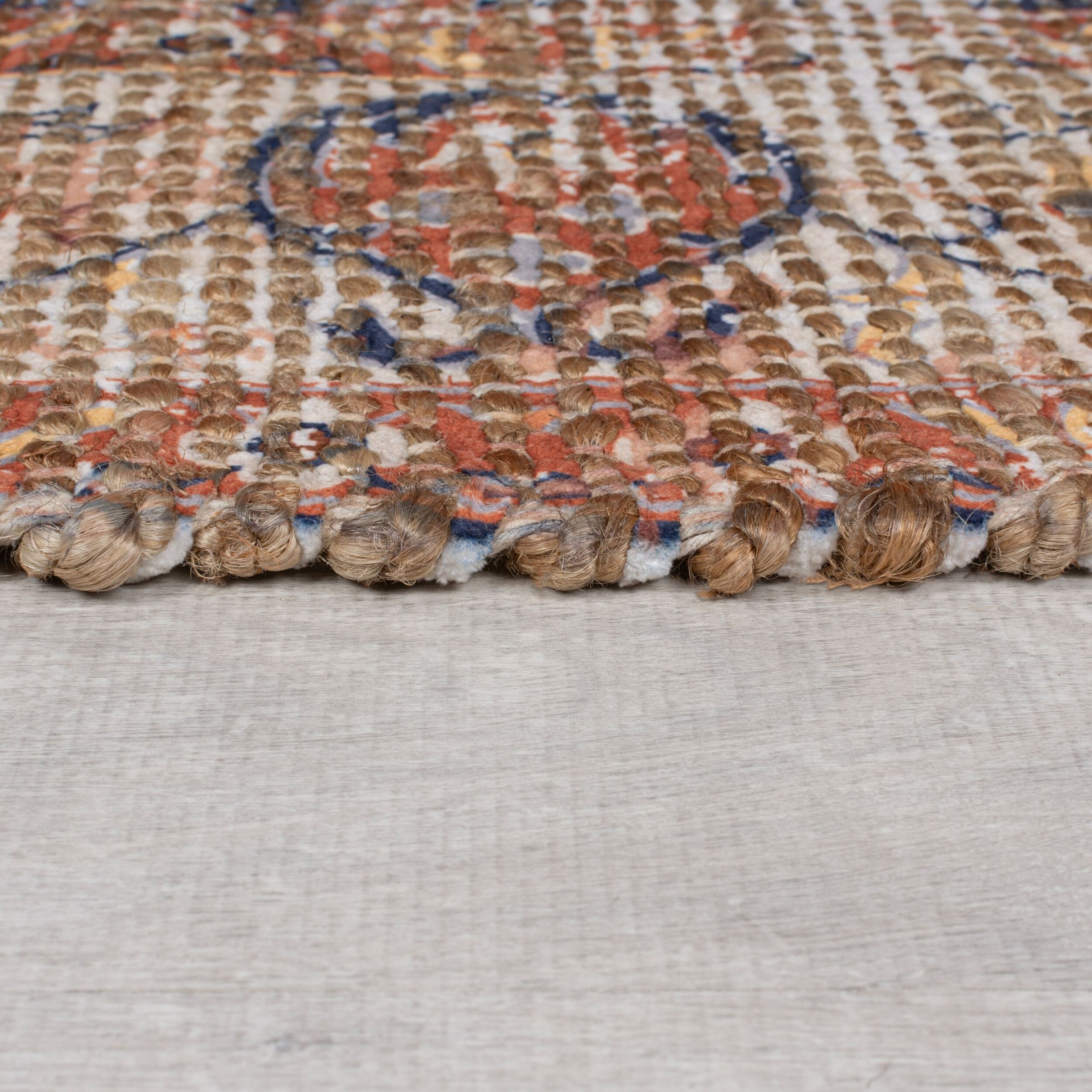 FLAIR RUGS Teppich »Miley Jute«, rechteckig, Jute Teppich