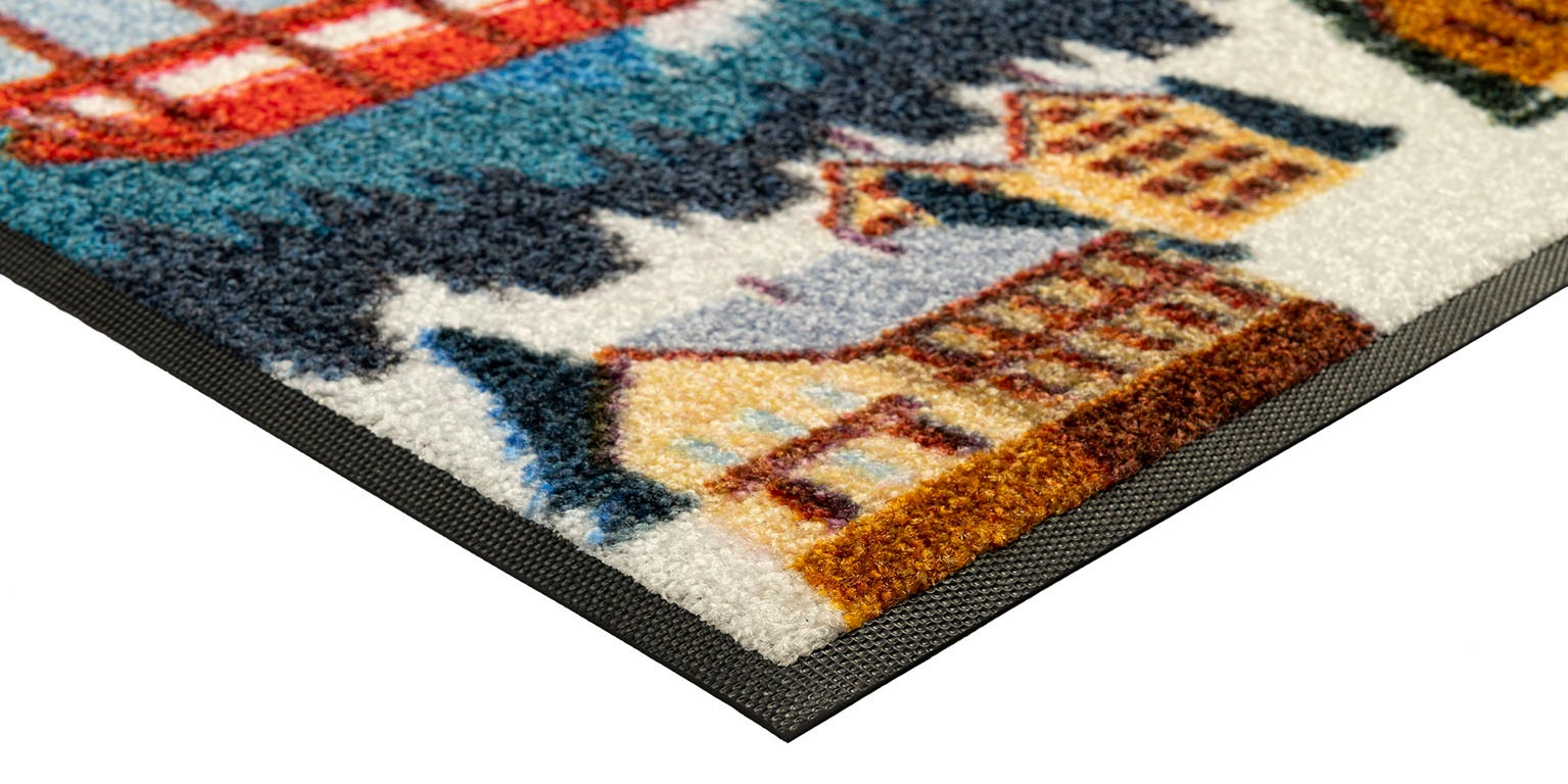 wash+dry by Kleen-Tex Fußmatte »Alpine Mood«, rechteckig, 7 mm Höhe