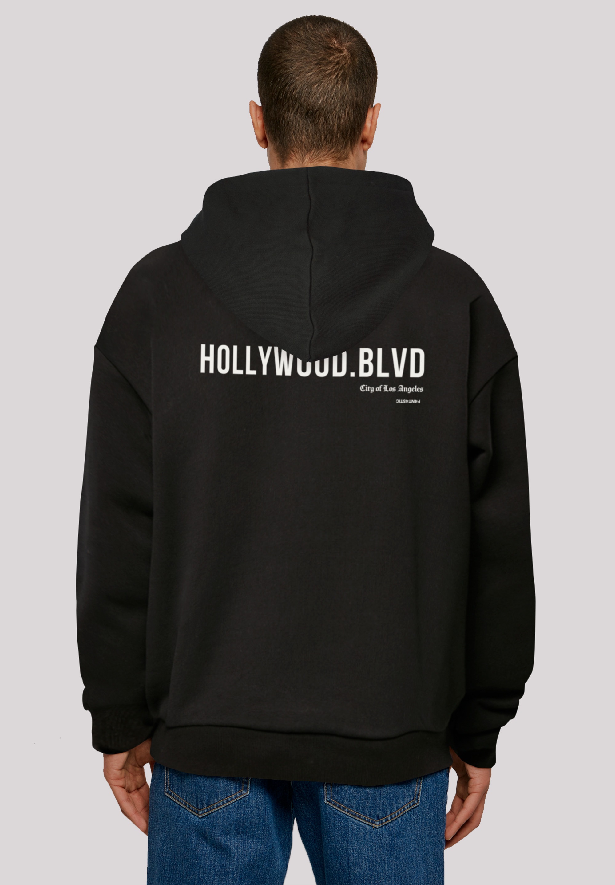 F4NT4STIC Kapuzenpullover "Hollywood blvd OVERSIZE HOODIE", Print