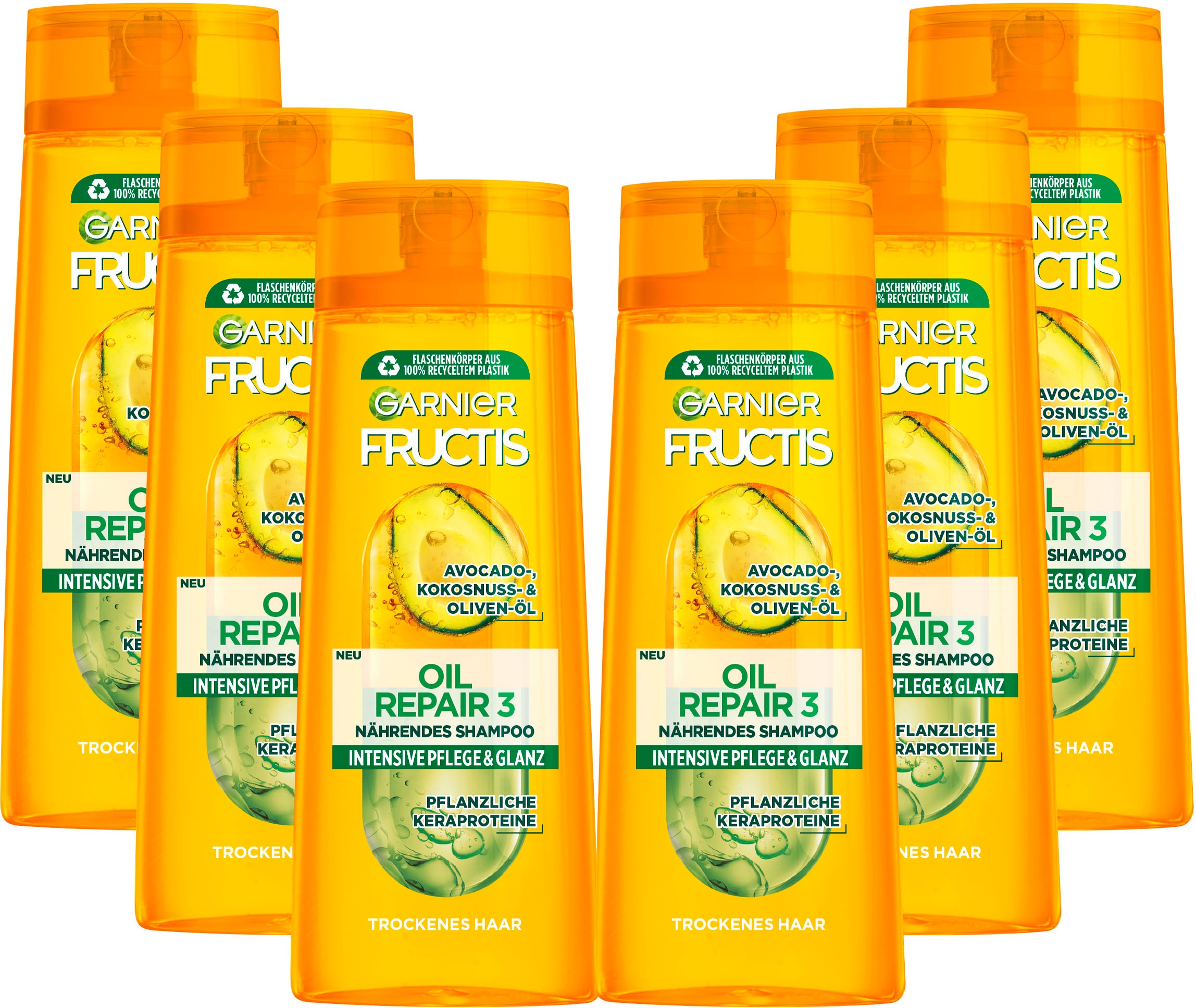 GARNIER Haarshampoo "Garnier Fructis Oil Repair 3 Shampoo", 1.500ml, transparent, Haarpflegemittel, Intensive Pflege für trockenes Haar
