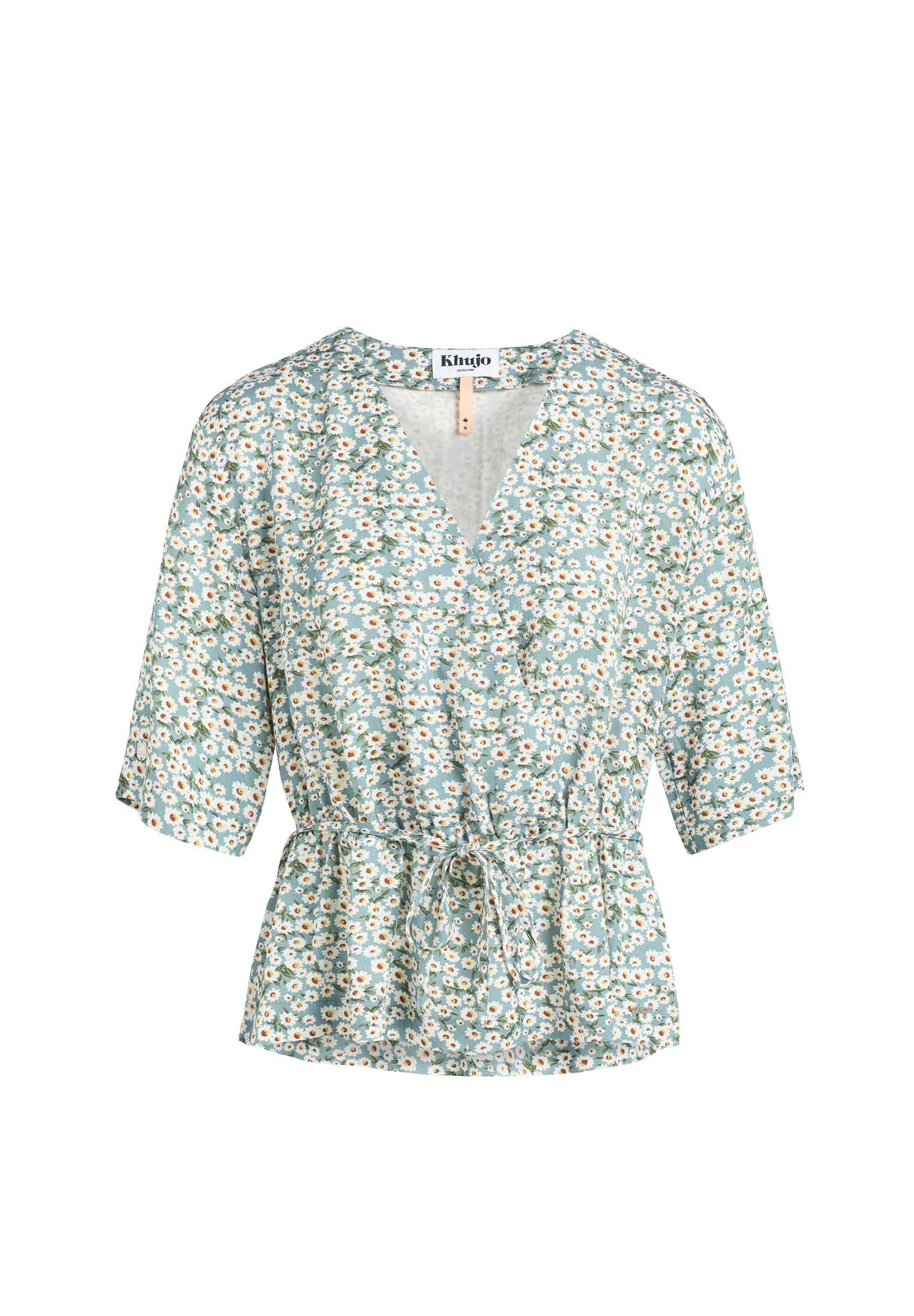 khujo Shirtbluse »RINALDA«, aus Viskose in Wickel-Optik