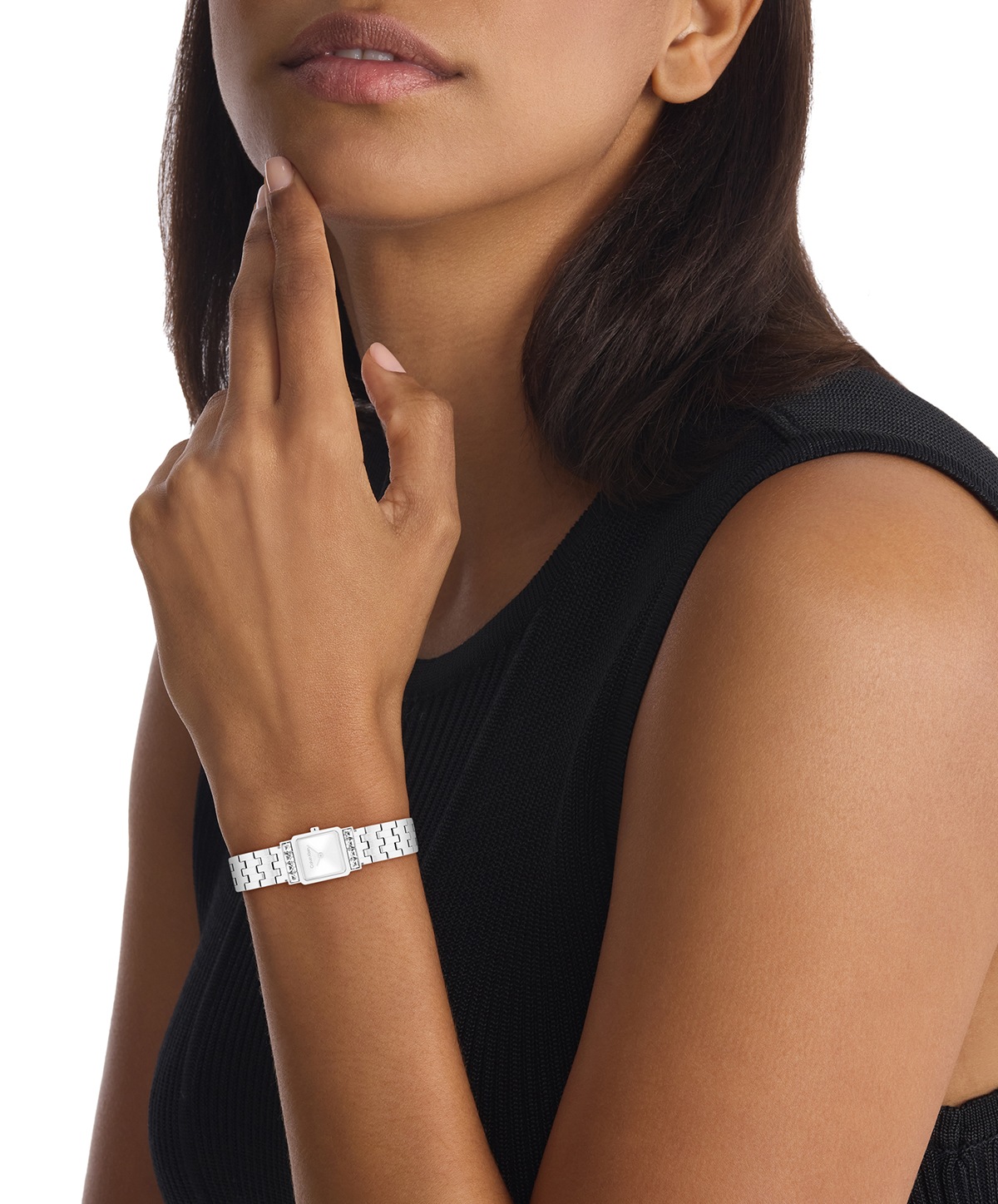 Calvin Klein Quarzuhr »Poise« Armbanduhr, Damenuhr, Edelstahlarmband, analog, Glaskristalle