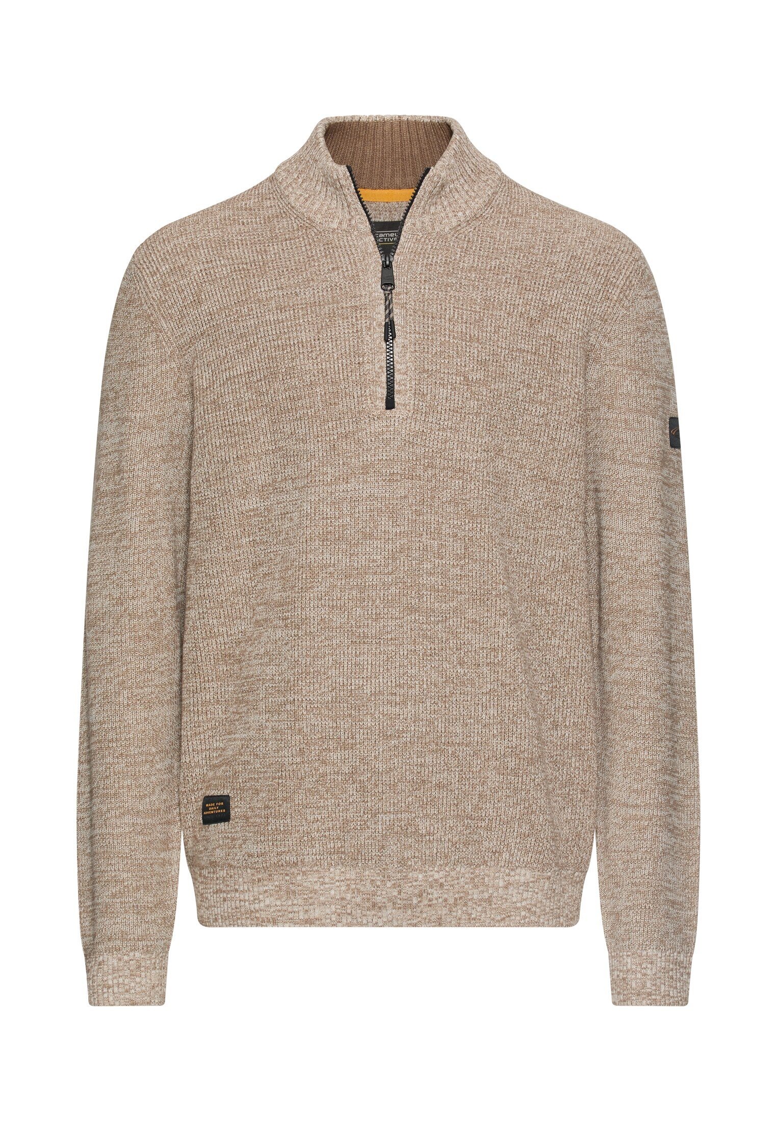 camel active Troyer Strickpullover / meliert