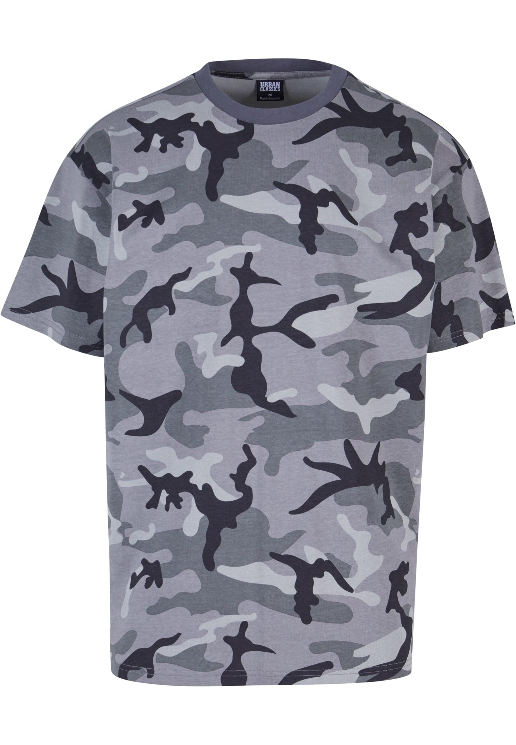 URBAN CLASSICS T-Shirt "Urban Classics Herren Heavy Oversized Camo Tee" 1 S günstig online kaufen
