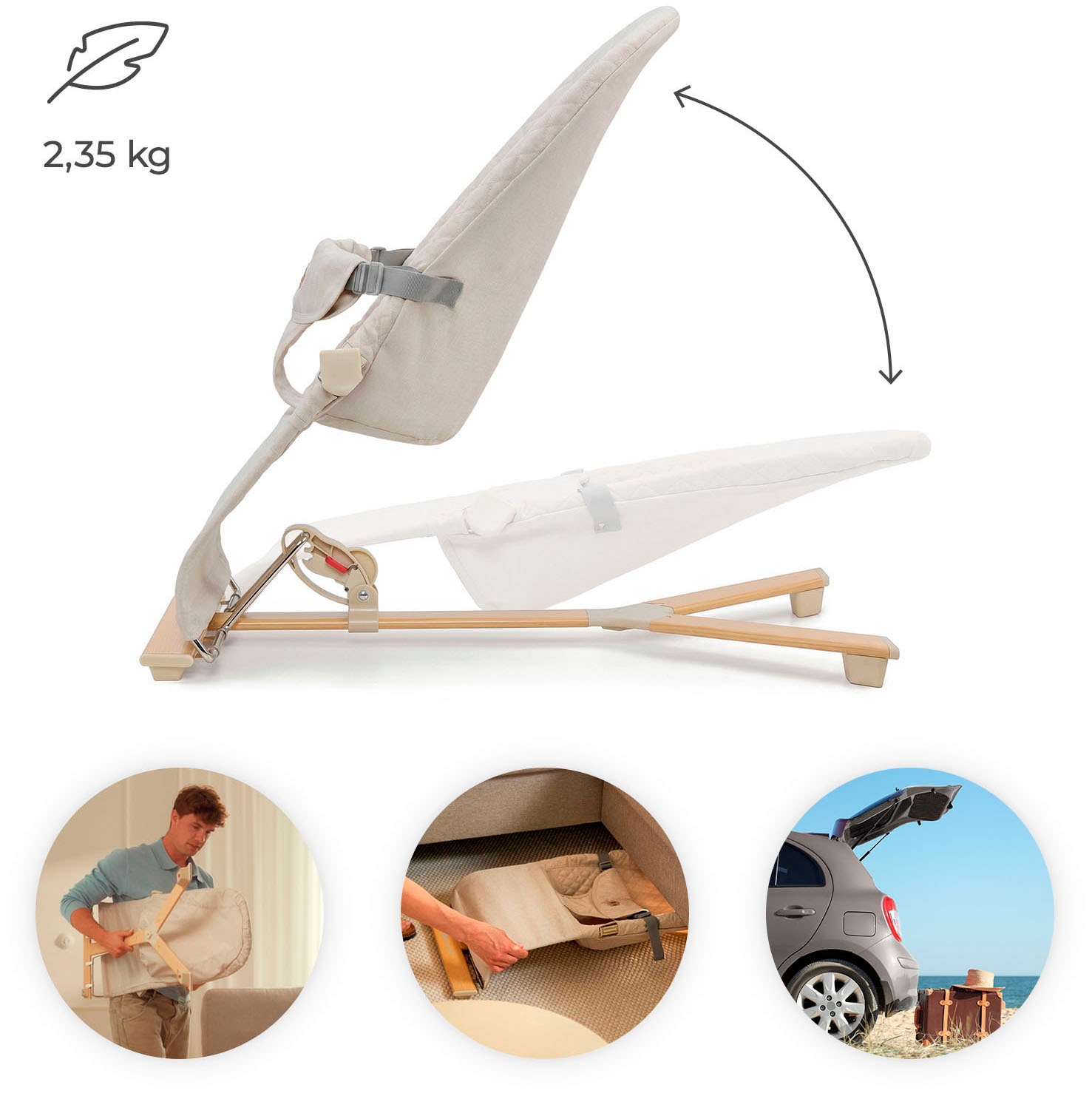 Kinderkraft Babywippe »MIMI« bis 9 kg