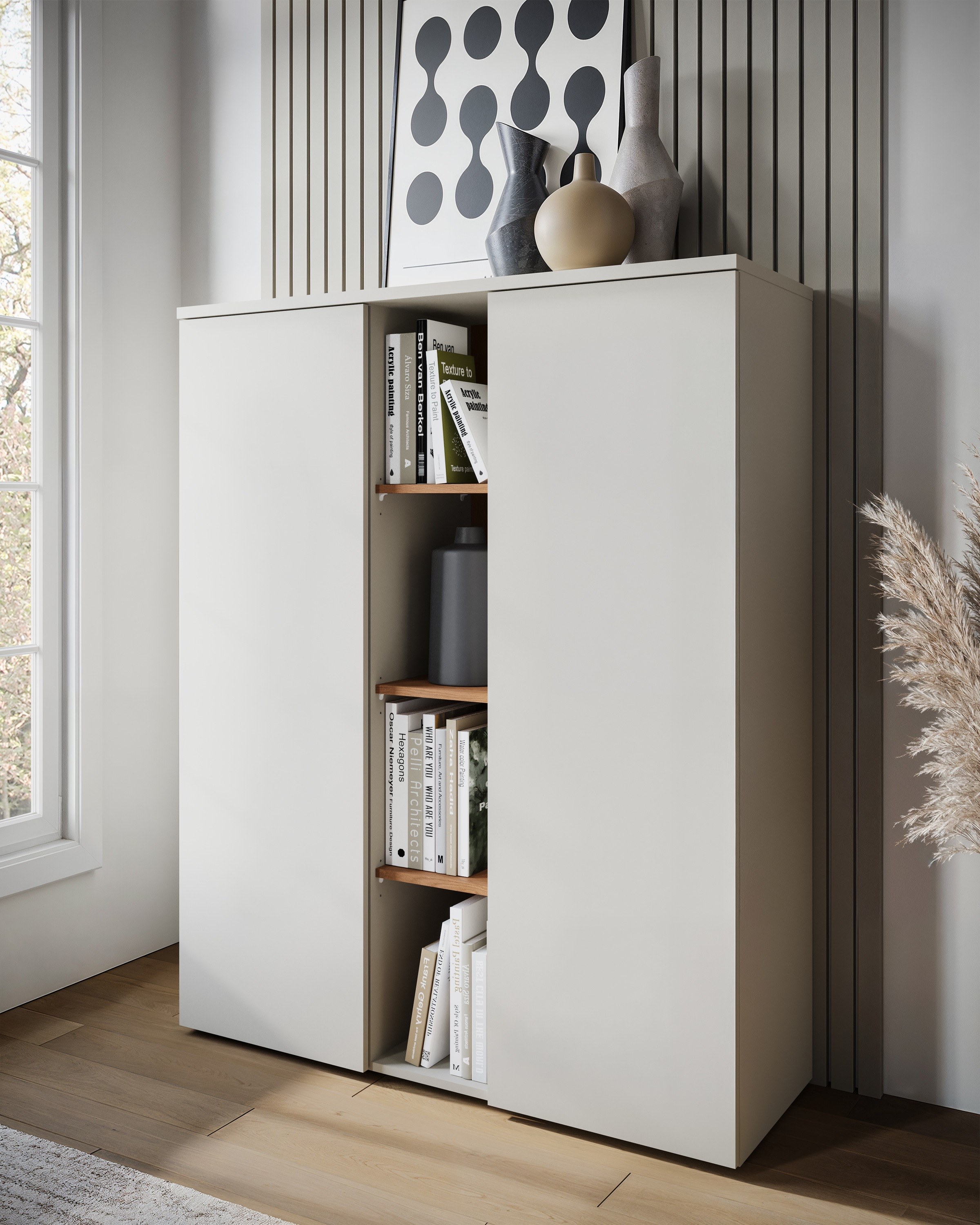 Home affaire Sideboard "HAMM" Breite ca. 116 cm günstig online kaufen