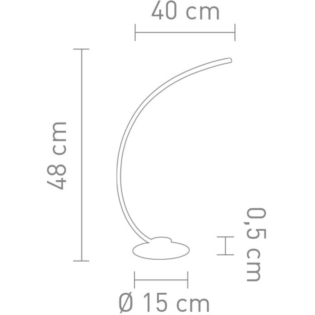 SOMPEX LED Tischleuchte »Curve«, 1 flammig-flammig