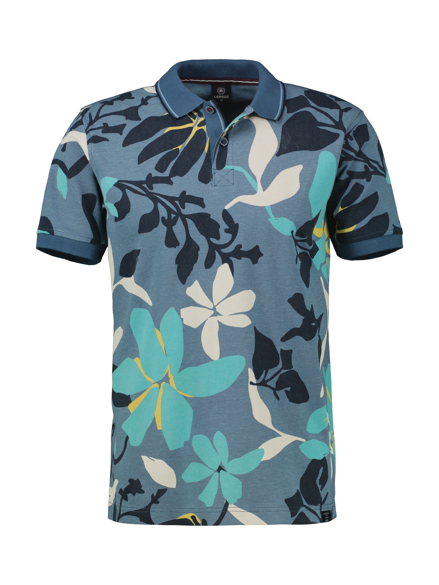Thumbnail - LERROS Poloshirt mit All-Over Print