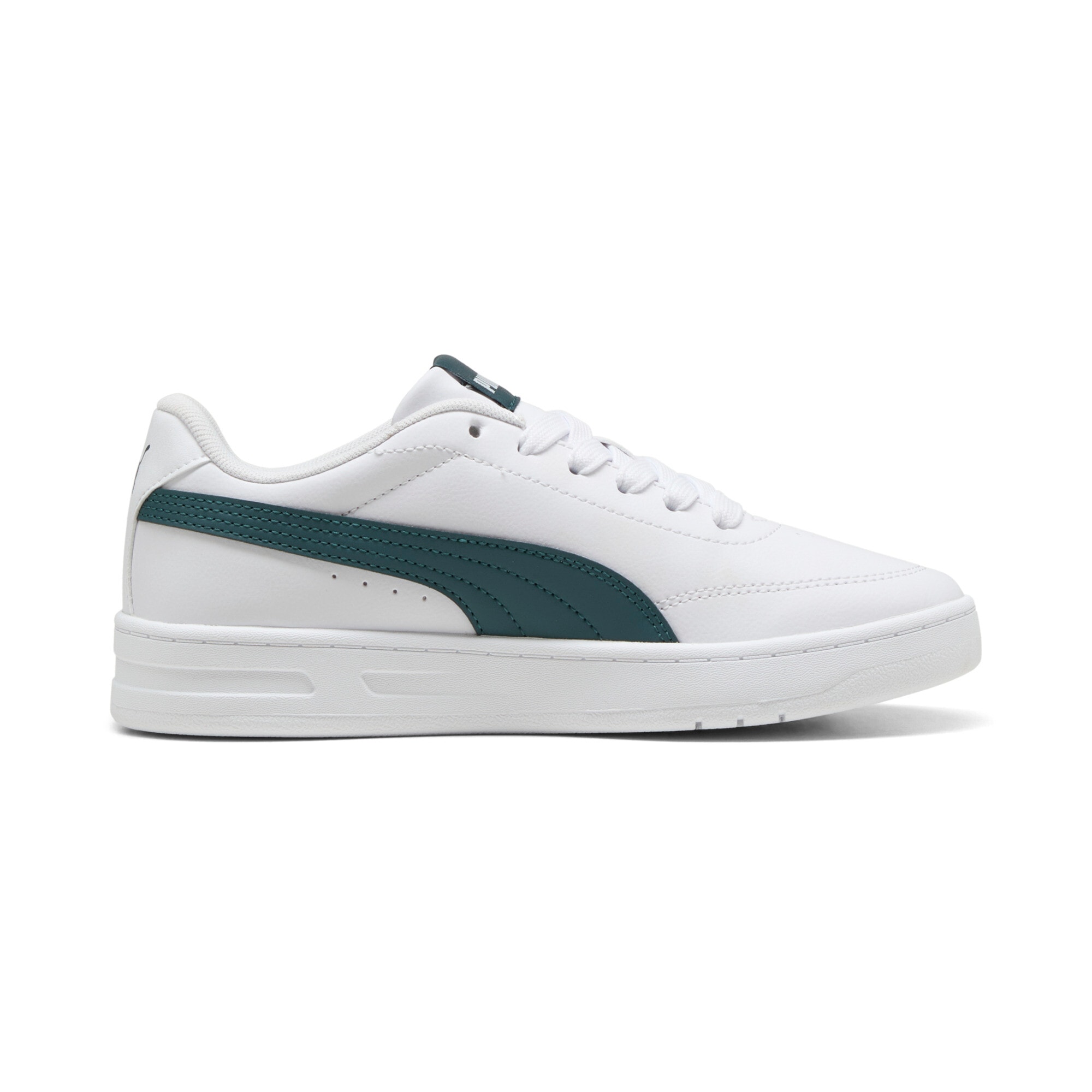 PUMA Sneaker »COURT CLASSIC CLEAN JR«  mit Gummilaufsohle, mit leichtem Profil, Obermaterial aus Synthetik