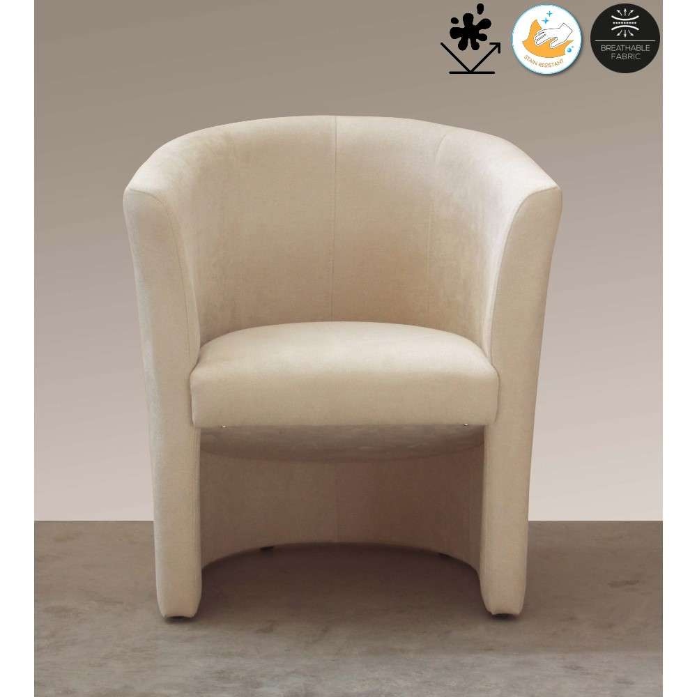 Home affaire Cocktailsessel "Tabby" 1 Stk. tlg. Antifleck-Beschichtung günstig online kaufen