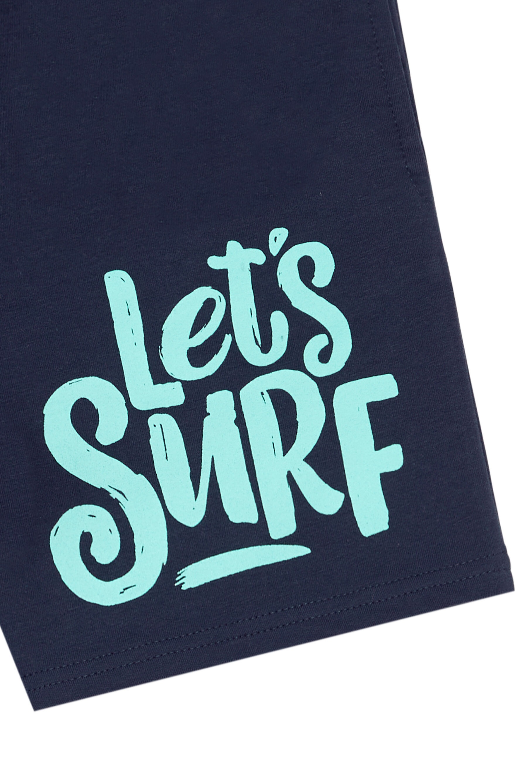 Denokids Hausanzug »Lets Surf«, (2 tlg.), mit Tier-Druck