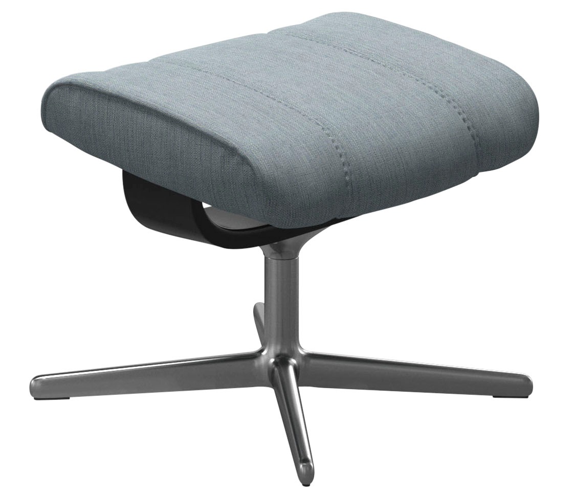 Stressless® Fußhocker »Consul«, mit Cross Base, Größe S, M & L, Holzakzent Schwarz