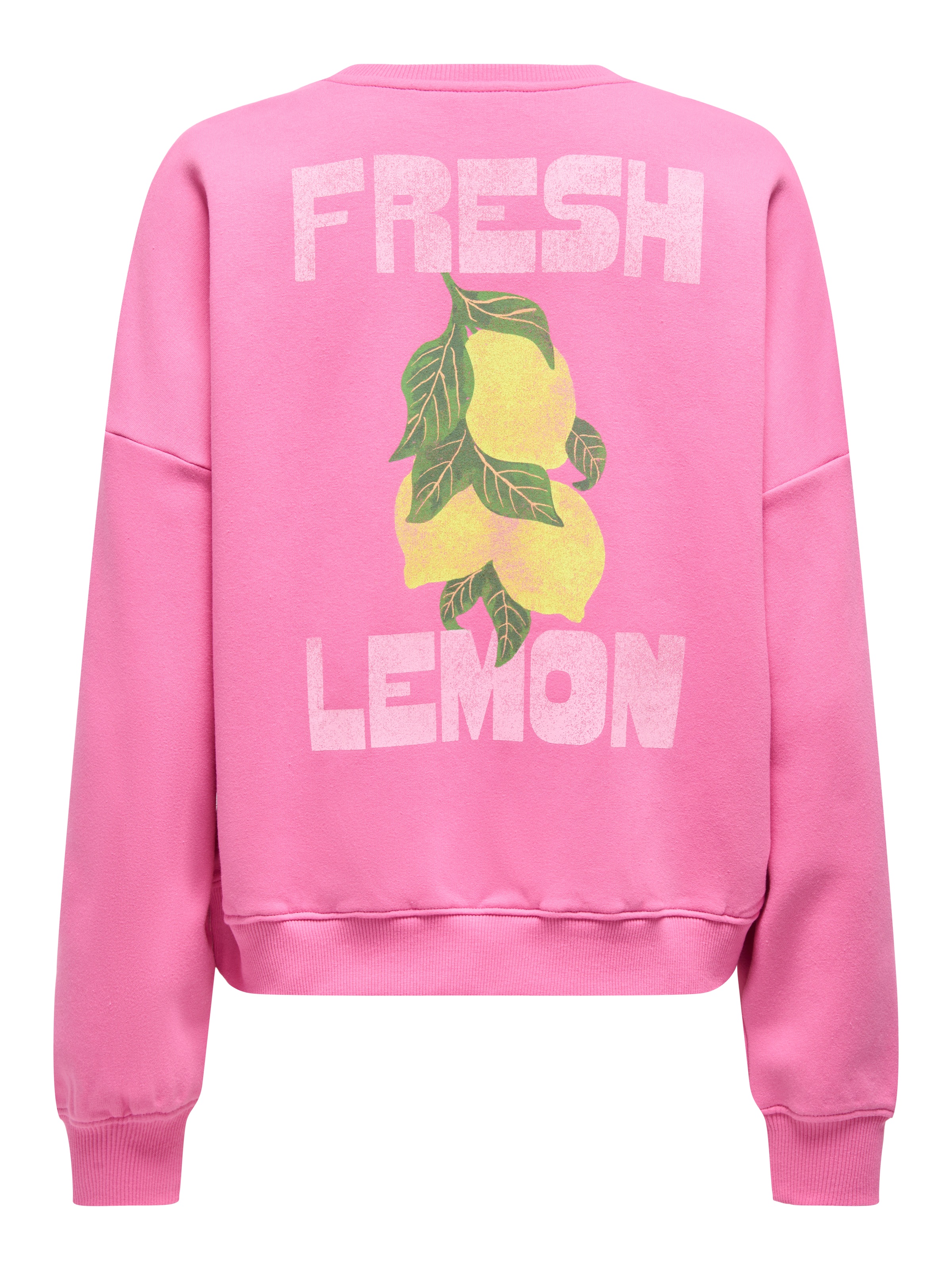 ONLY Sweatshirt "ONLLINY L/S O-NECK PRINT CS SWT", mit Print auf Vorder- un günstig online kaufen