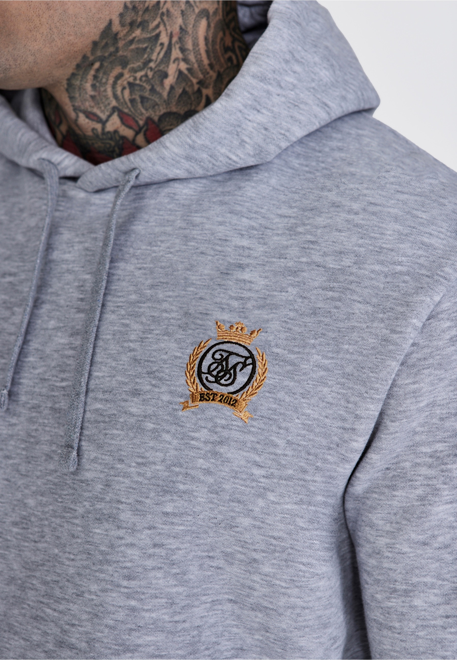 Siksilk Rundhalspullover »SikSilk Essentials Hoodie« 1