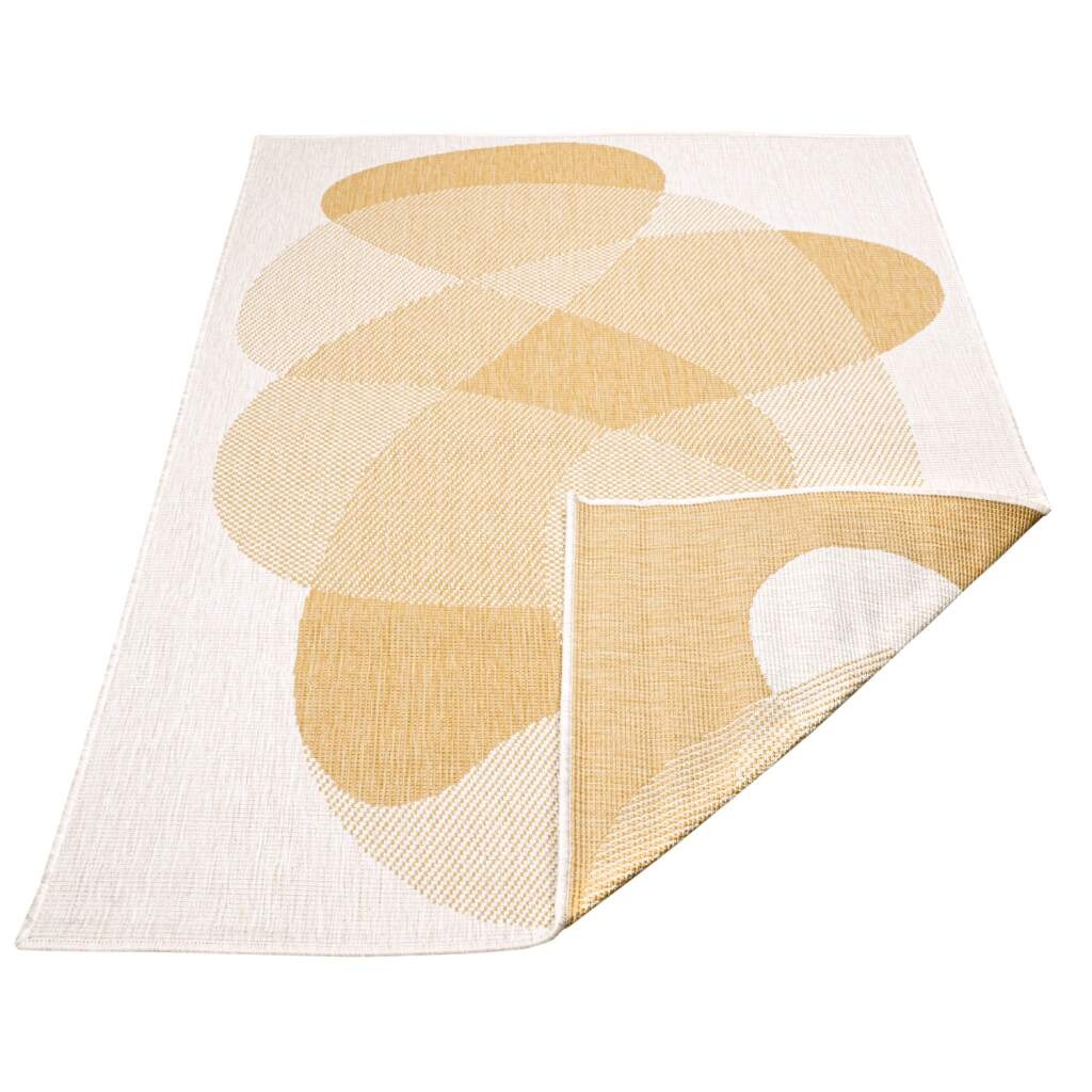 Carpet City Outdoorteppich "DUO RUG 5835" rechteckig 5 mm Höhe Wendeteppich günstig online kaufen