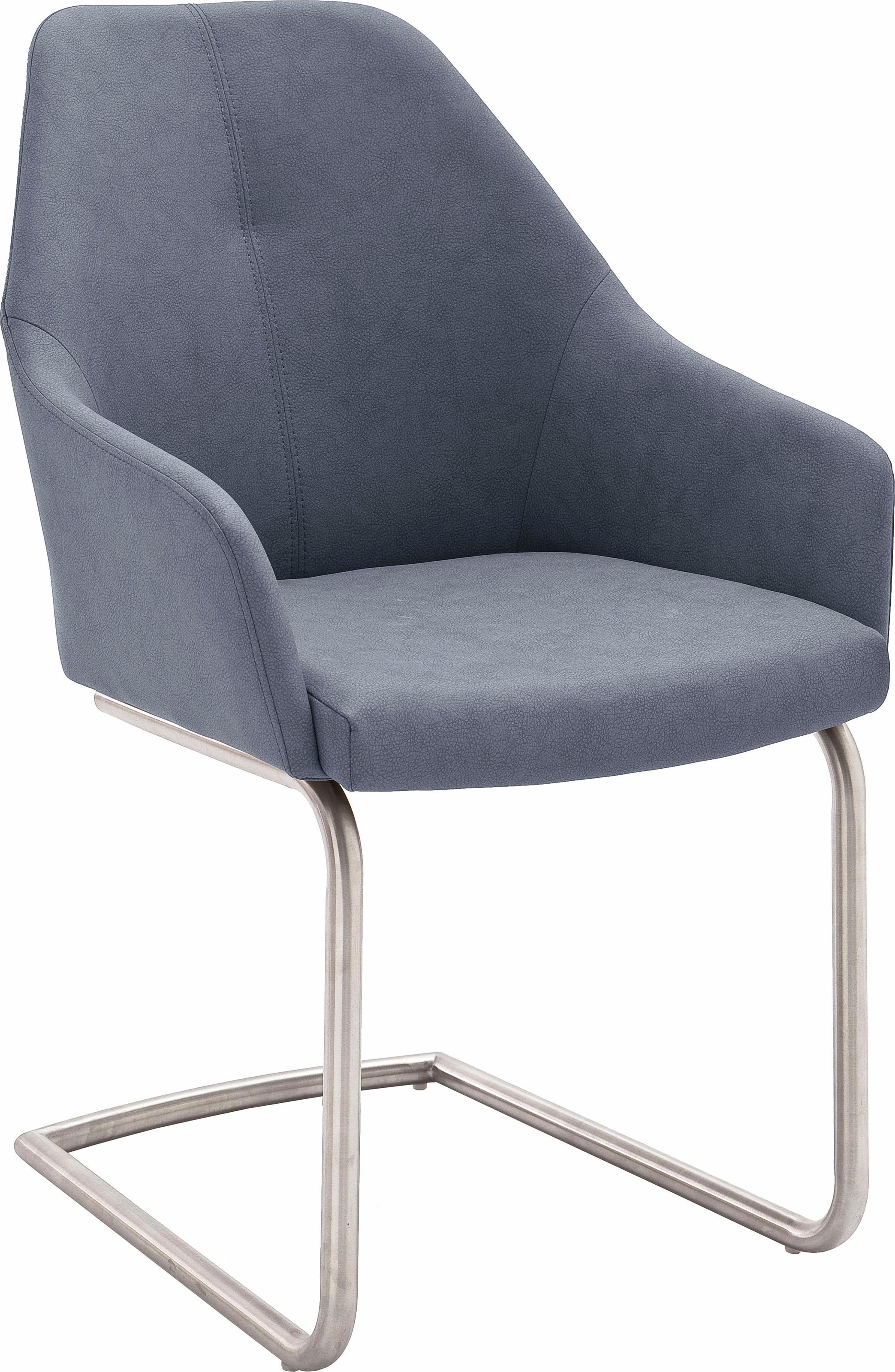 MCA furniture Esszimmerstuhl »Madita 4 Fuß Stuhl B-eckig«, (Set), 2 St.,  Kunstleder, Stuhl belastbar bis max. 140 kg bestellen | BAUR