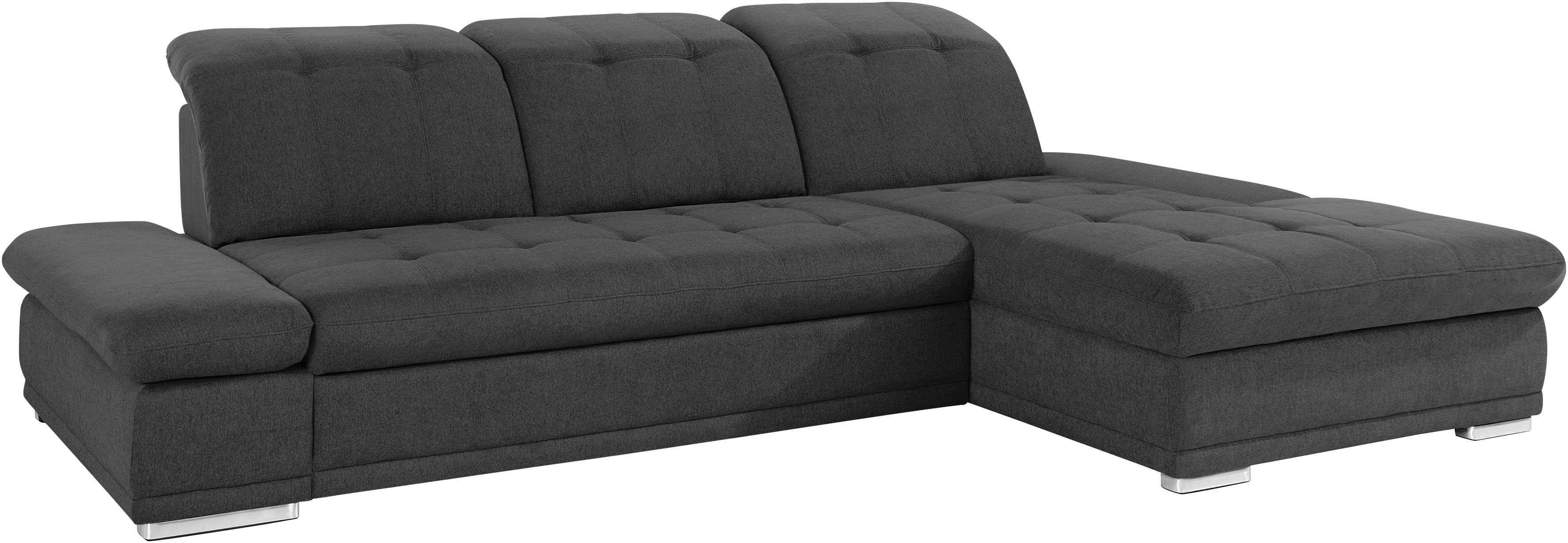 Thumbnail - COTTA Ecksofa "Holiday L-Form mit Sitztiefen-, Armteil- und Kopfteilverstellung" wahlweise mit Bettfunktion & Bettkasten