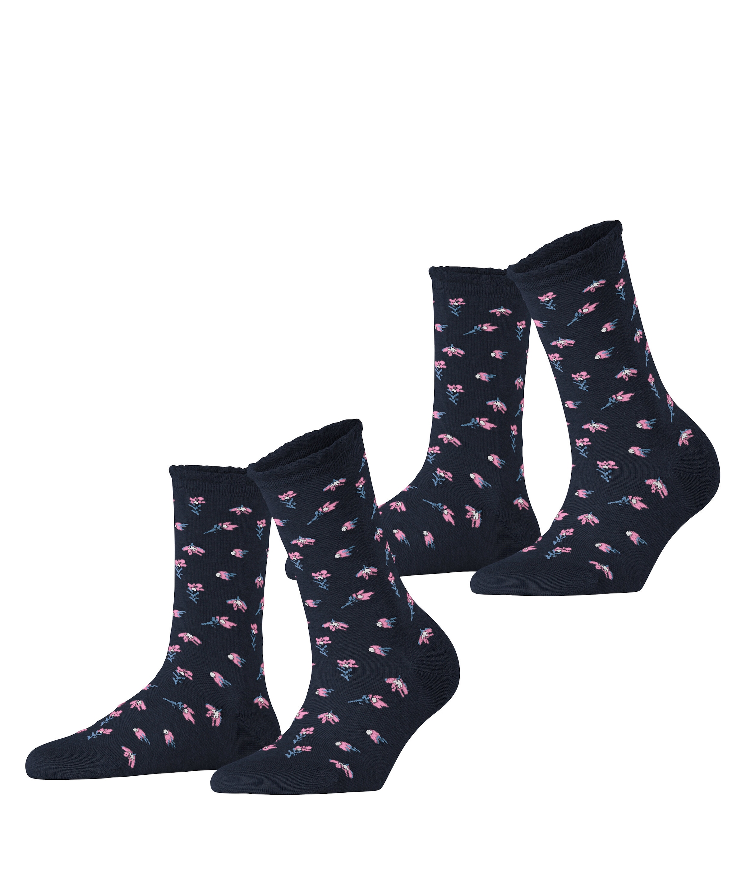 Esprit Socken »Petite Flowers 2-Pack« 2 Stk. tlg.