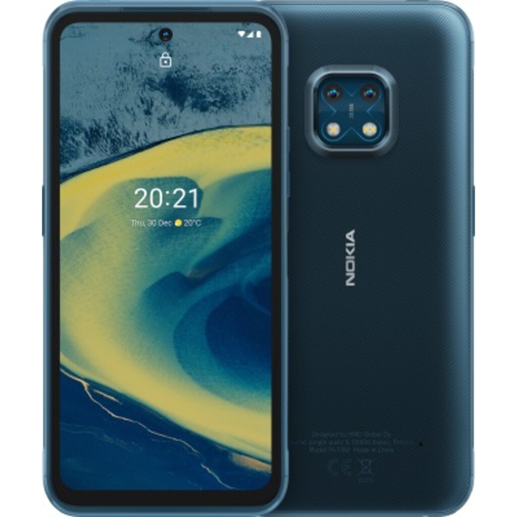 Nokia Smartphone »XR20«, Ultra Blue, 16,9 cm/6,67 Zoll, 64 GB Speicherplatz, 48 MP Kamera